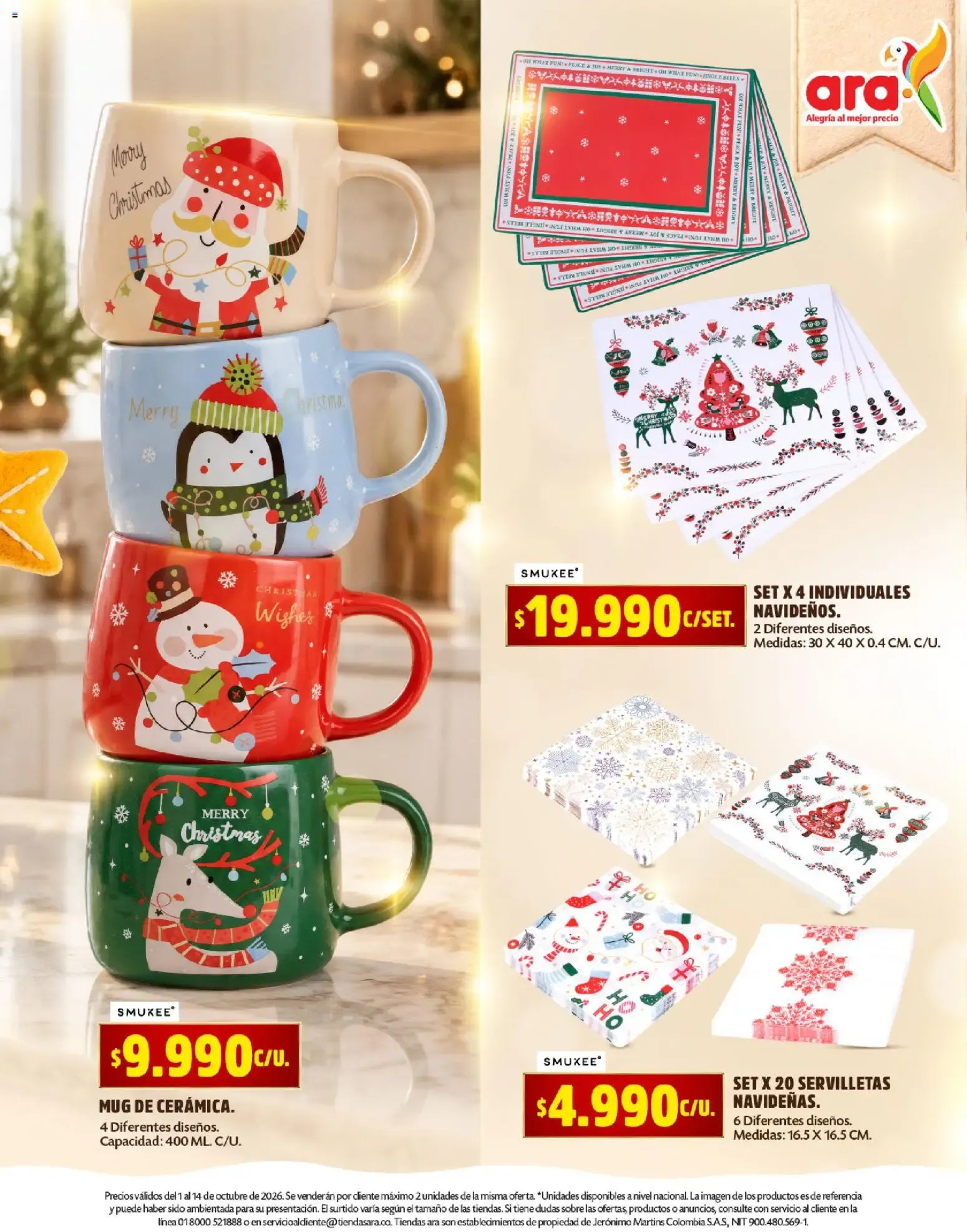 Catalogo de Ara catálogo Los Imperdibles de la semana desde el 01/10/2026 > Revistas Octubre 1 de octubre al 14 de octubre 2026 - Pag 14