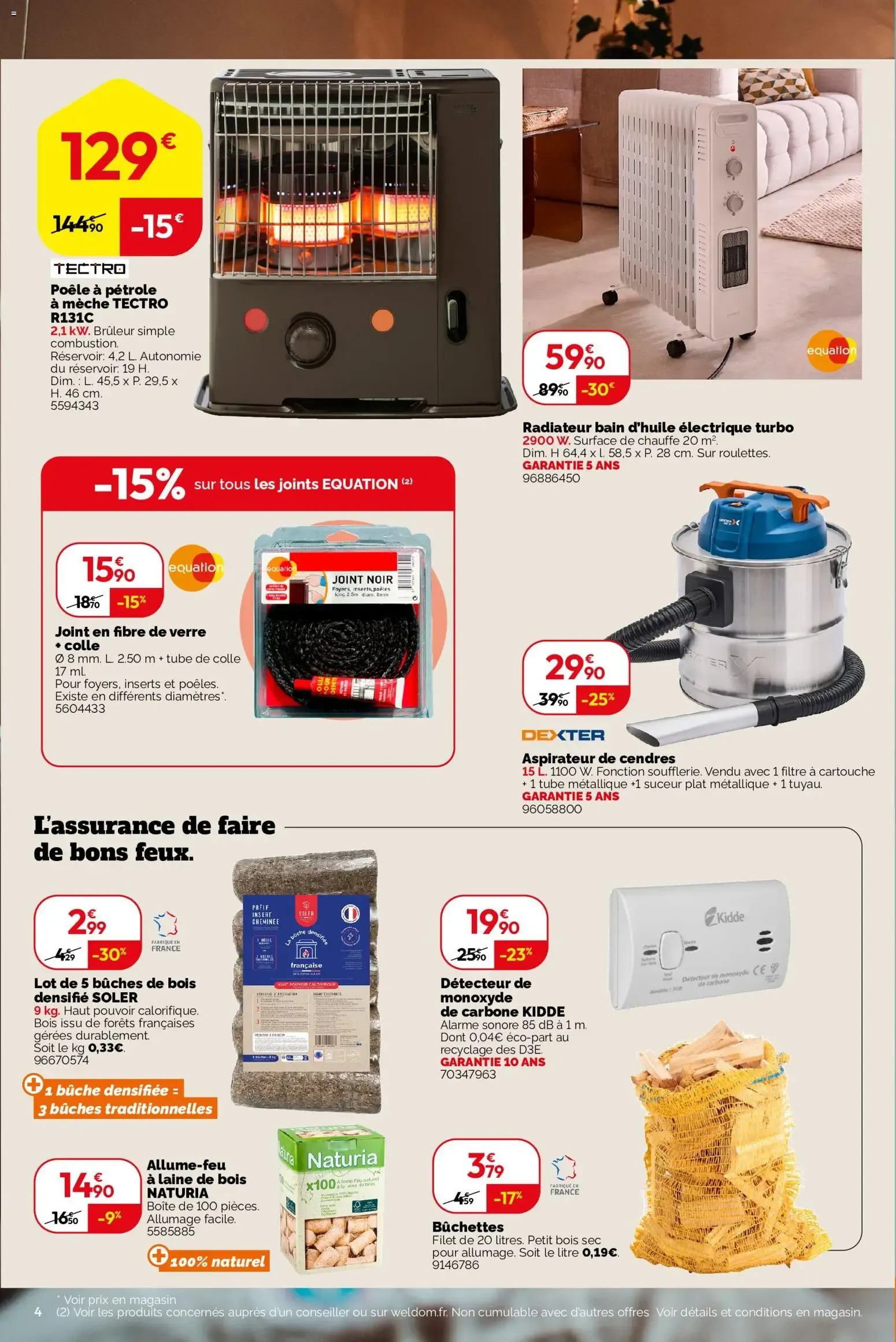 Weldom - La foire de l'habitat du 14 octobre au 9 novembre 2026 - Catalogue page 4
