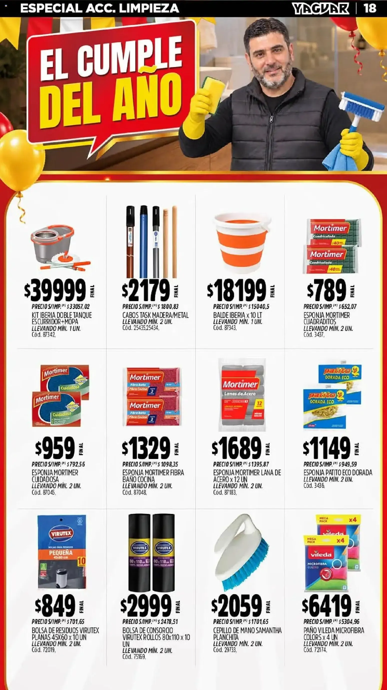 Ofertas de Mayorista Yaguar - El Cumple del Año 38 - Ofertas para Chaco 5 de octubre al 10 de octubre 2026 - Página 15 del catálogo