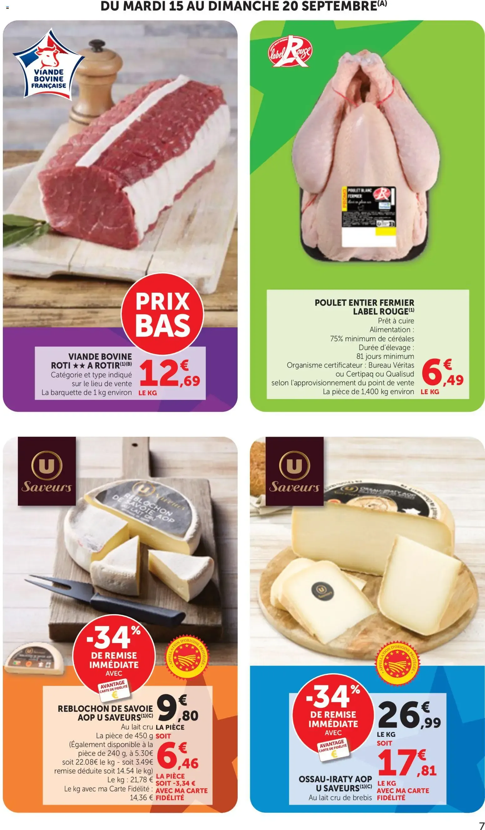 bi1 Catalogue supermarché à partir du 15/09/2026 - promo en ligne du 15 septembre au 27 septembre 2026 - Catalogue page 7