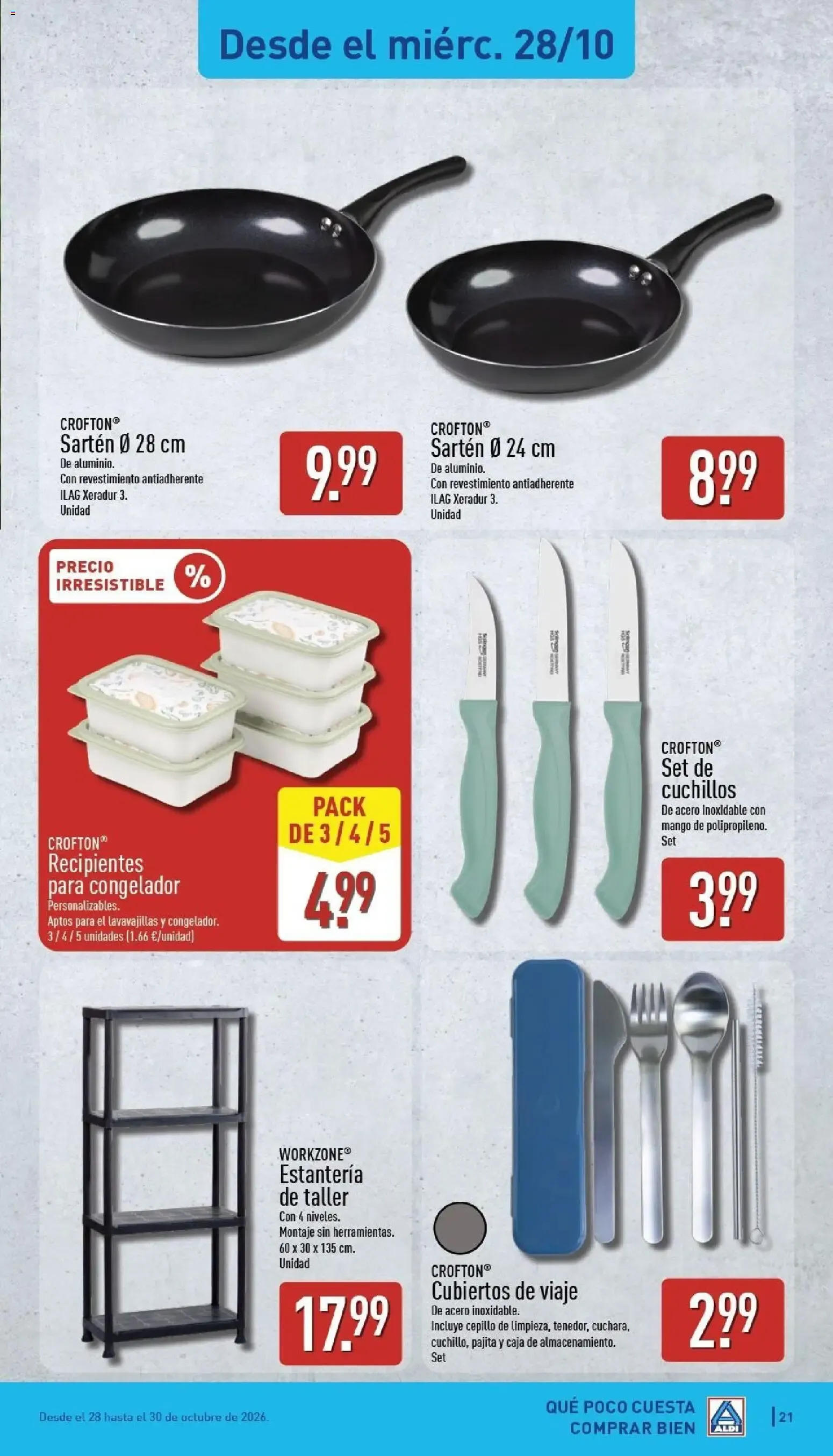Catálogo de Aldi: Bajos precios en frescos 26 de octubre al 1 de noviembre 2026 - Página 21
