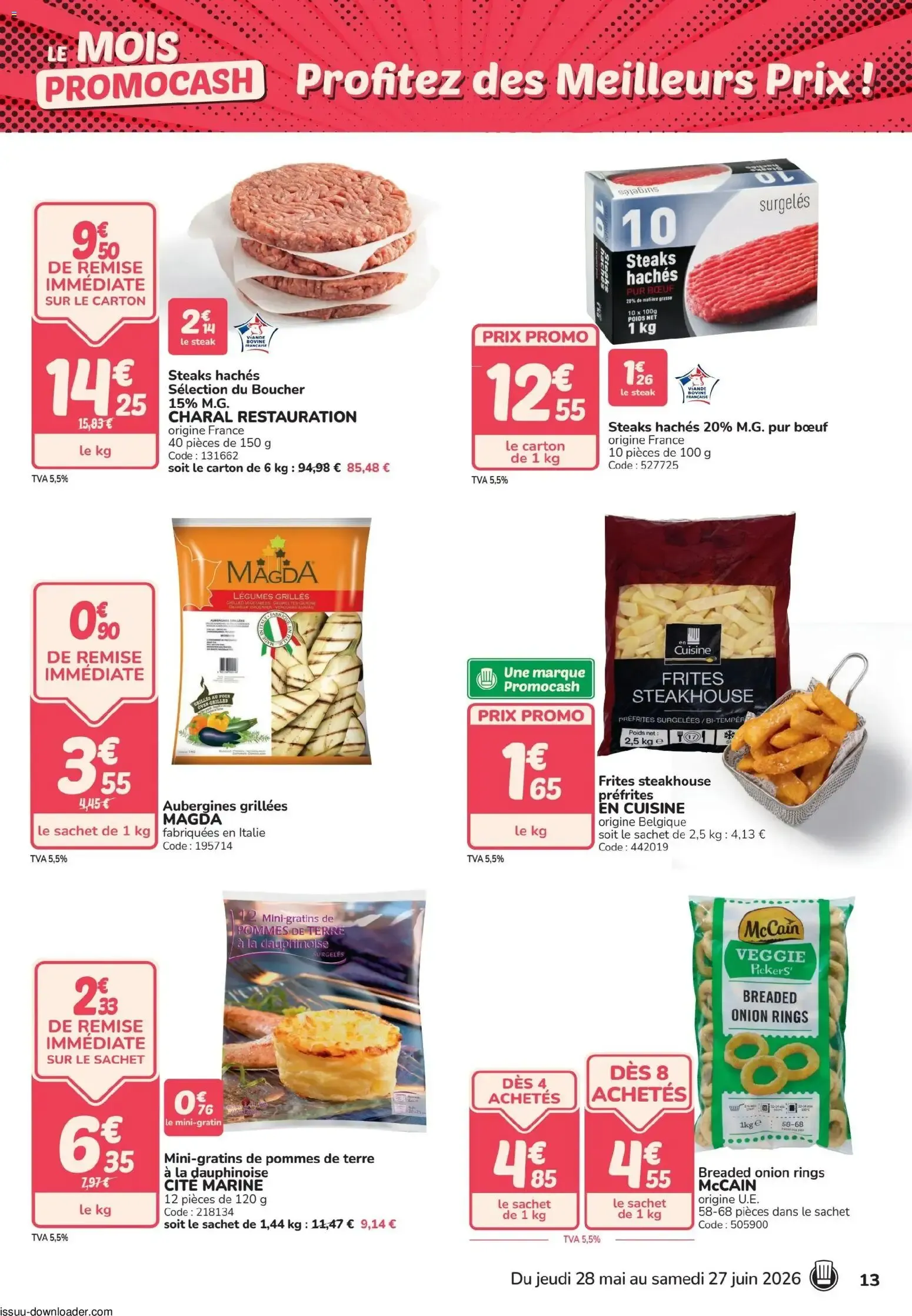Le Mois Promocash du 28 mai au 27 juin 2026 - Catalogue page 13