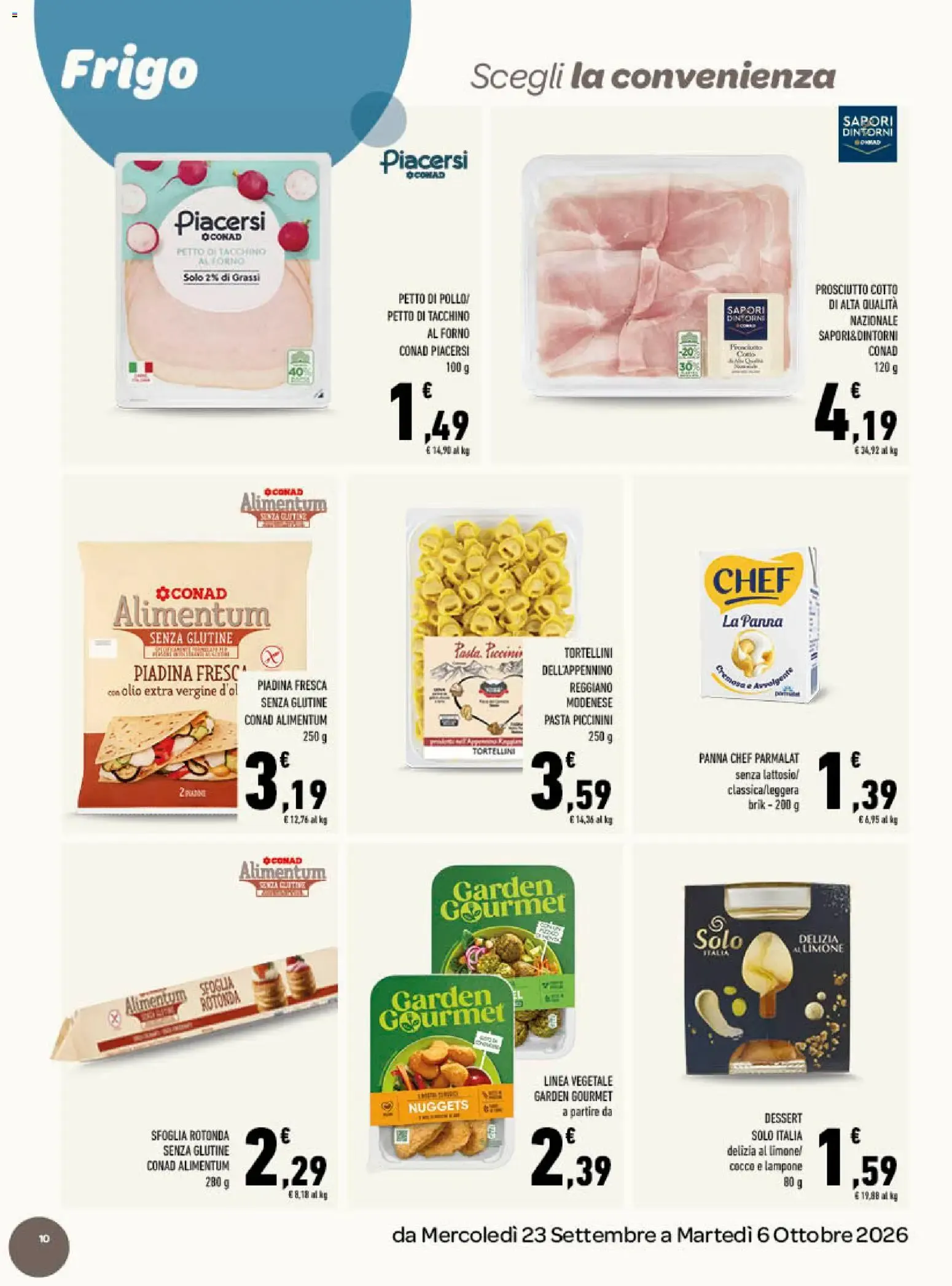 Gli Speciali Conad: Grigliata d'Autore Oktober Fest da 23 settembre a 6 ottobre di 2026 - Pagina del volantino 10