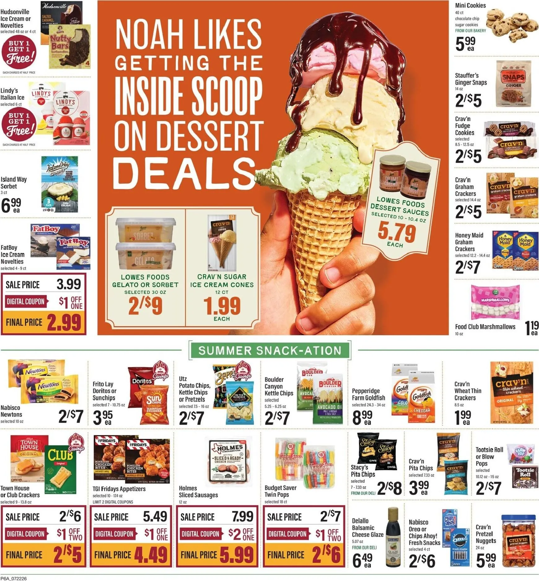 Weekly ad Current Lowes Foods leaflet valid from Wednesday 07/22/2026 to Tuesday 07/28/2026 from July 22 to July 28 2026 - Page 8