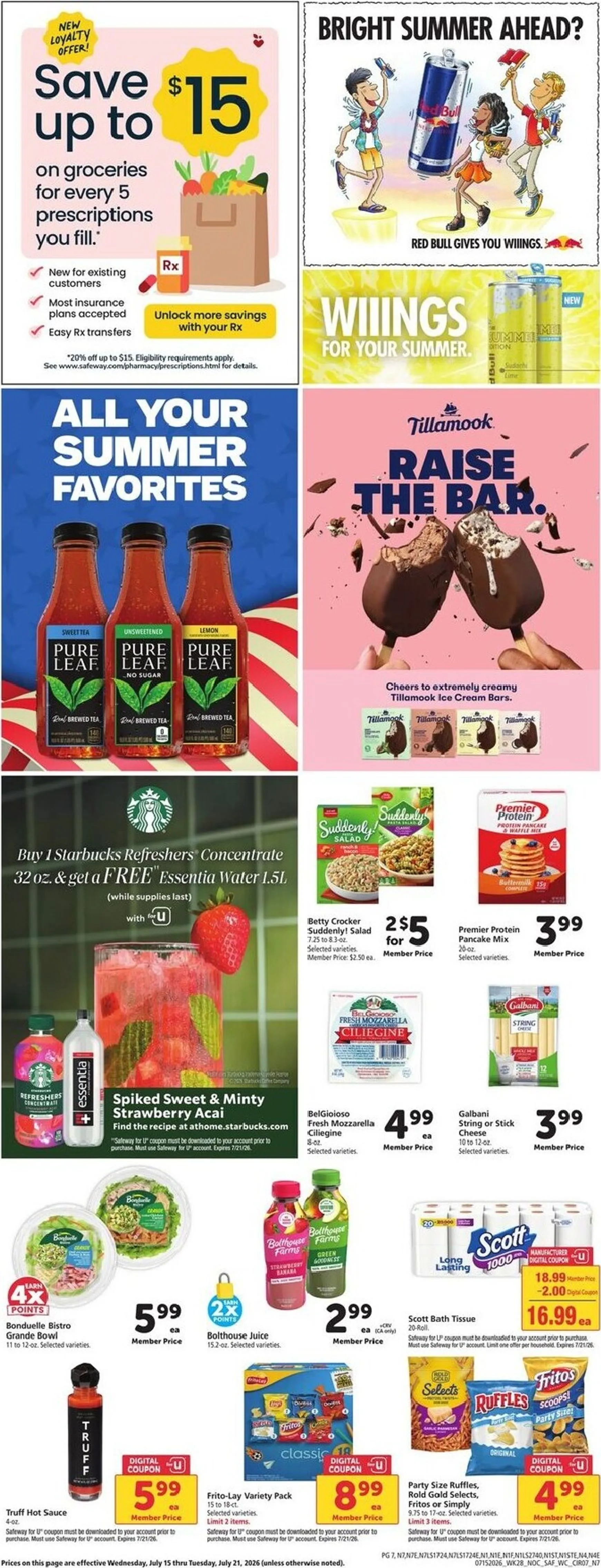 Weekly ad Safeway: Celebrating 100 Years from July 15 to July 21 2026 - Page 7