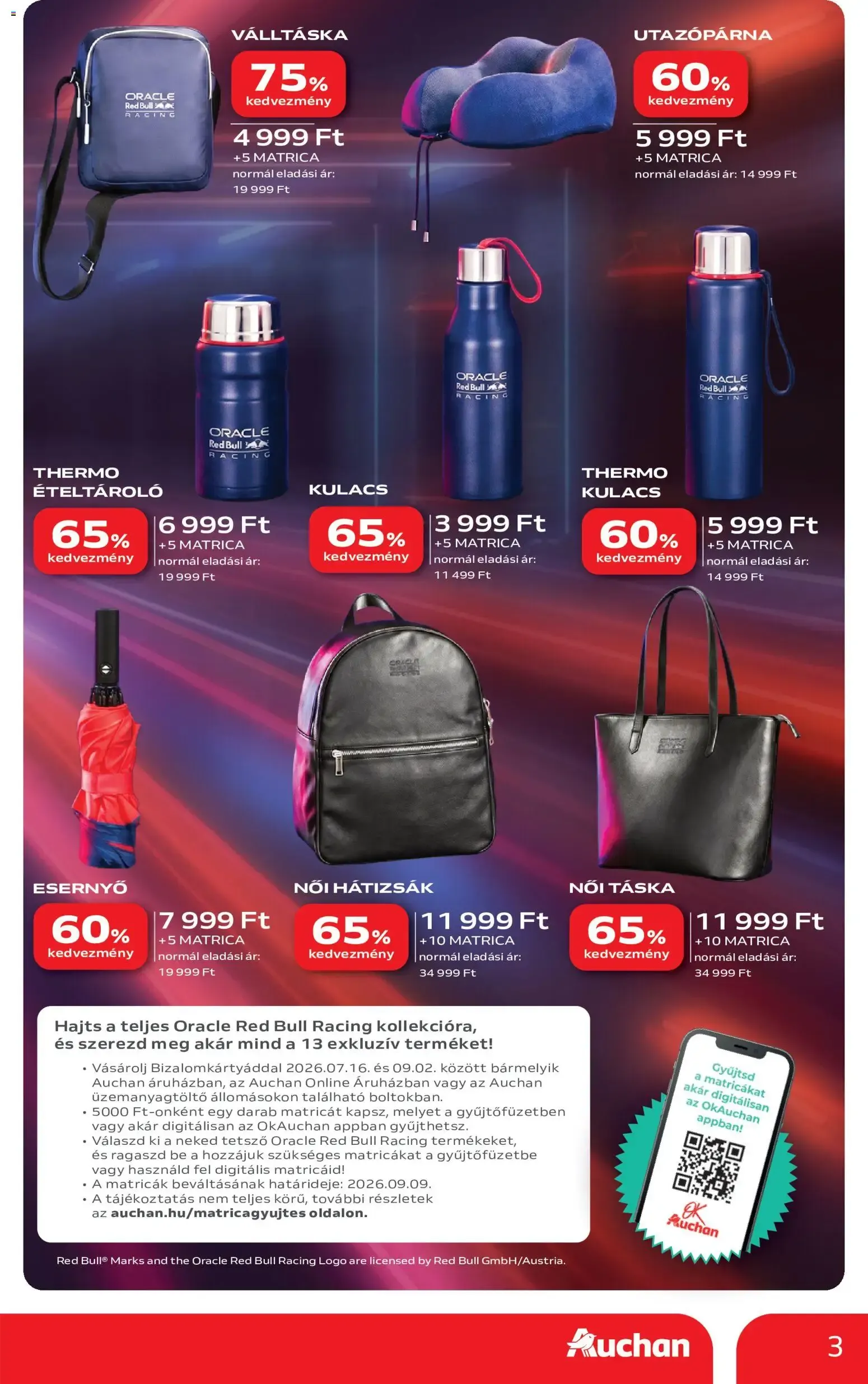 Katalógus Auchan Hipermercado: Promoción Oracle Red Bull Racing y Ofertas július 16.-tól július 22.-ig 2026. - Oldal 3