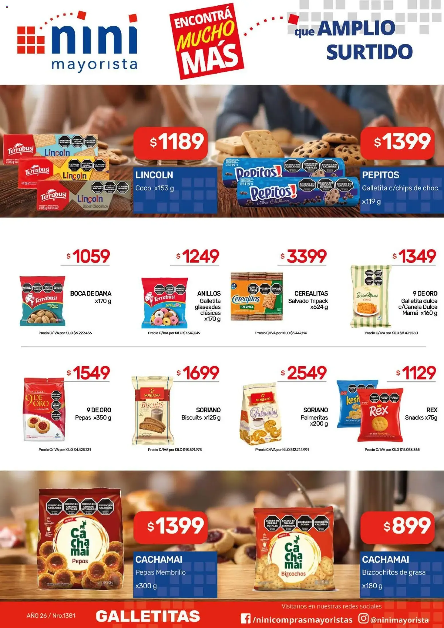 Ofertas de NINI Mayorista catálogo del 12/10/2026 - 18/10/2026 12 de octubre al 18 de octubre 2026 - Página 45 del catálogo