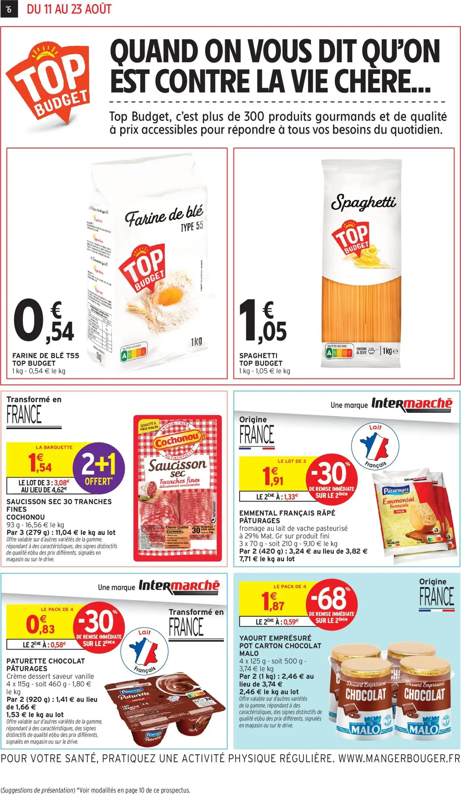 Intermarché catalogue à partir du 11/08/2026 - promo en ligne du 11 août au 23 août 2026 - Catalogue page 6