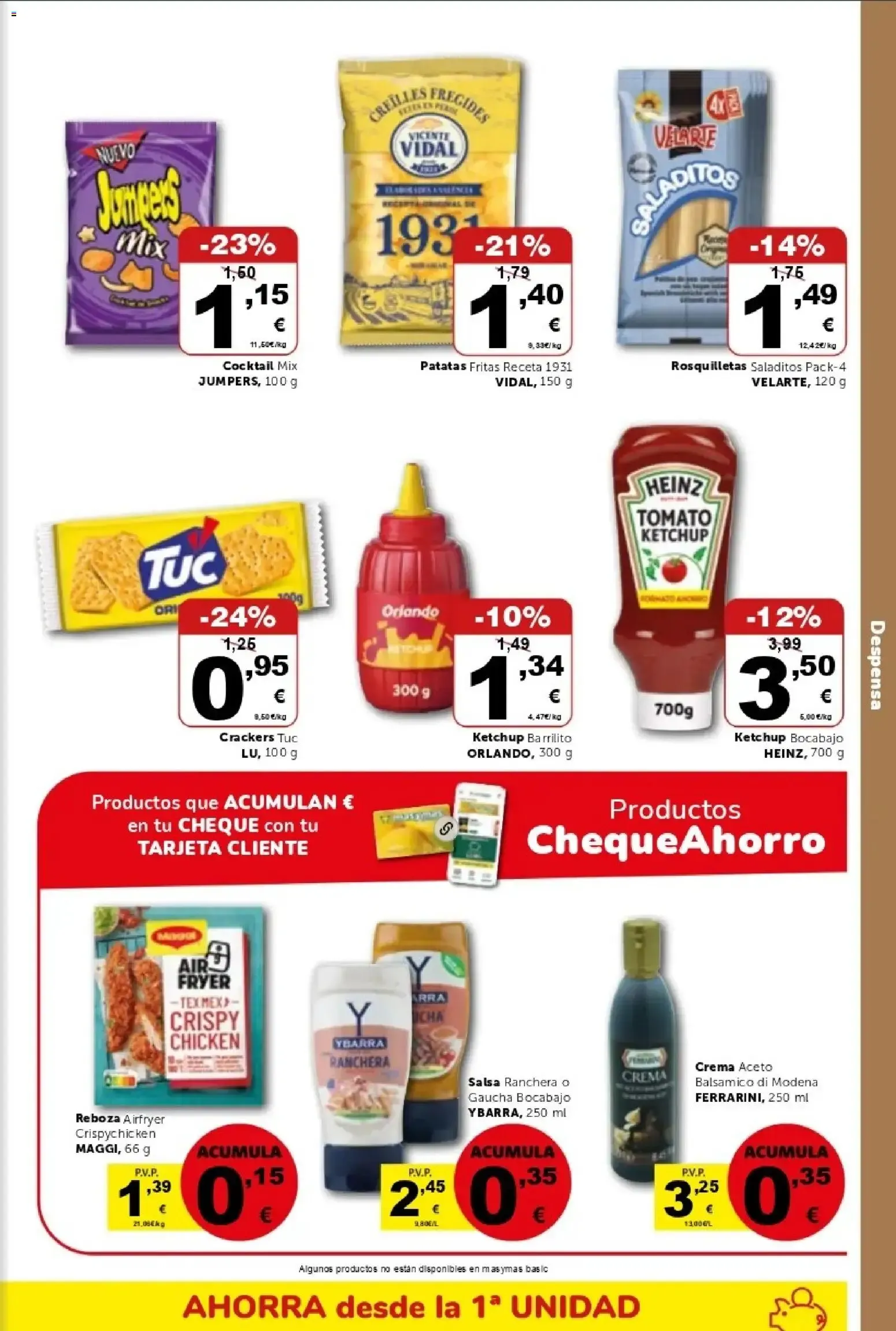 Catálogo de Masymas: El Ahorro de este Otoño 16 de octubre al 12 de noviembre 2026 - Página 13