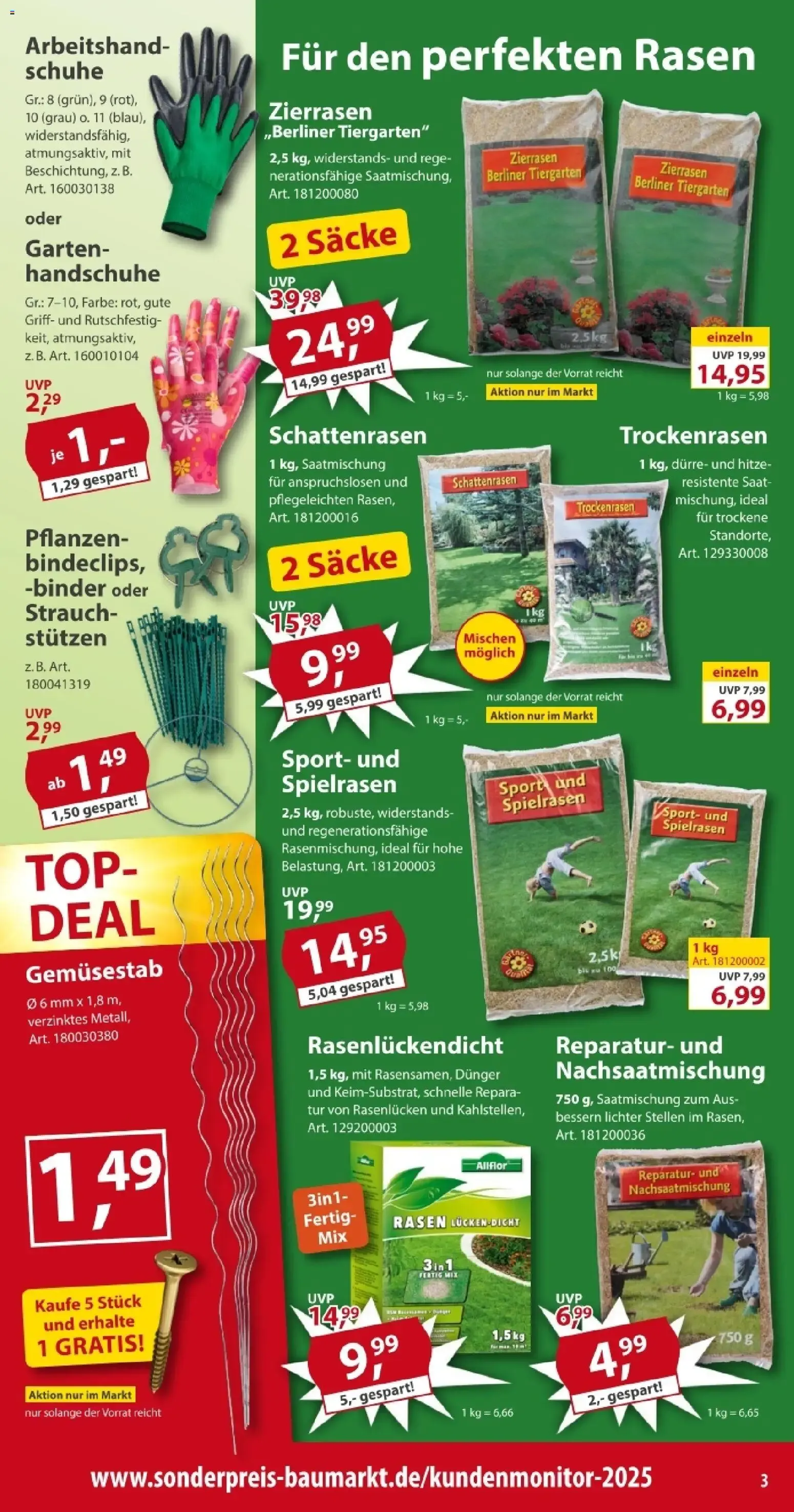 Sonderpreis Baumarkt Prospekt (ab 01.08.2026) zum Blättern von 1. August bis 7. August 2026 - Prospekt seite 3