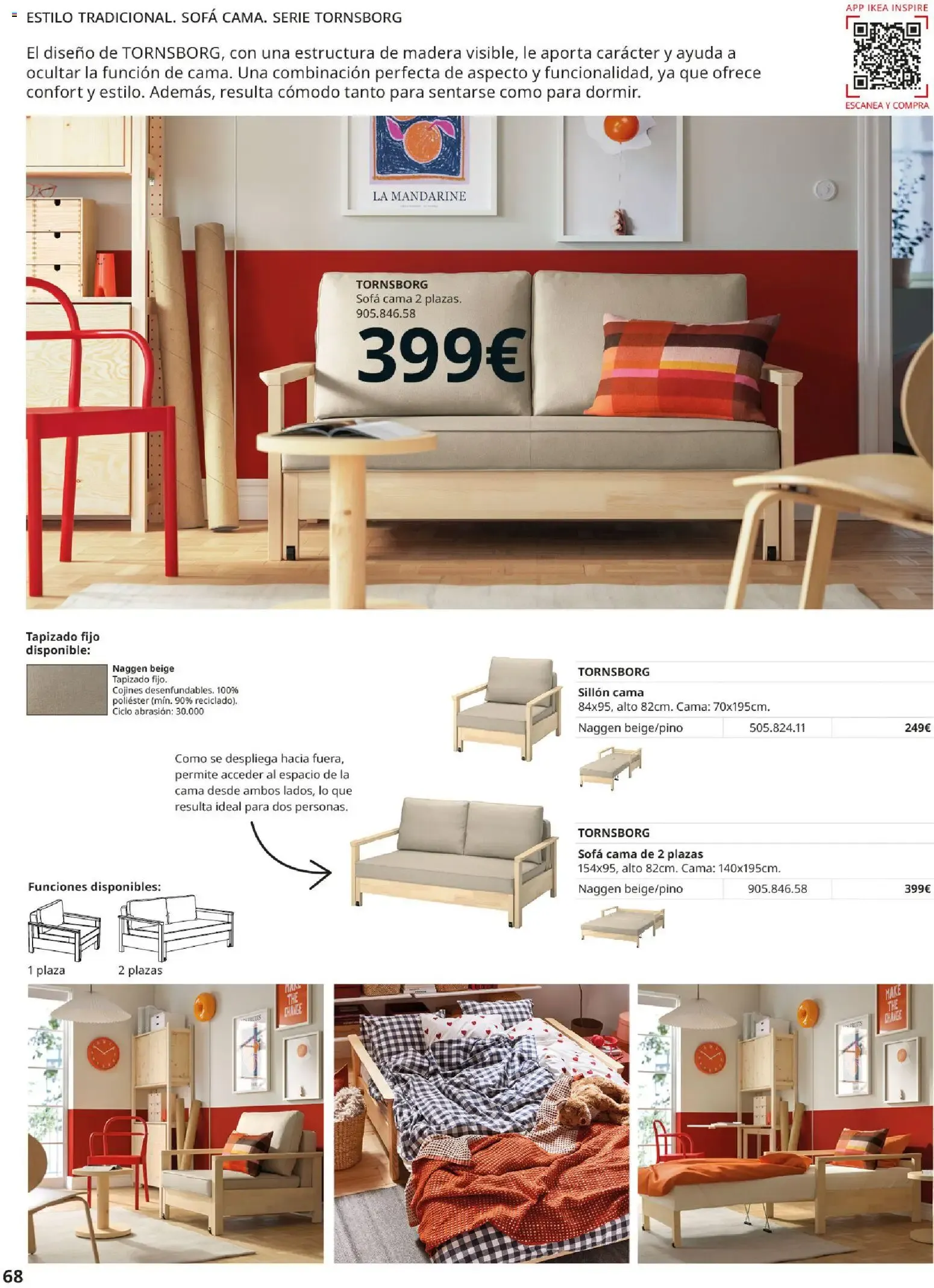 Catálogo de Guía de Compra Sofás IKEA 7 de mayo al 31 de agosto 2026 - Página 68