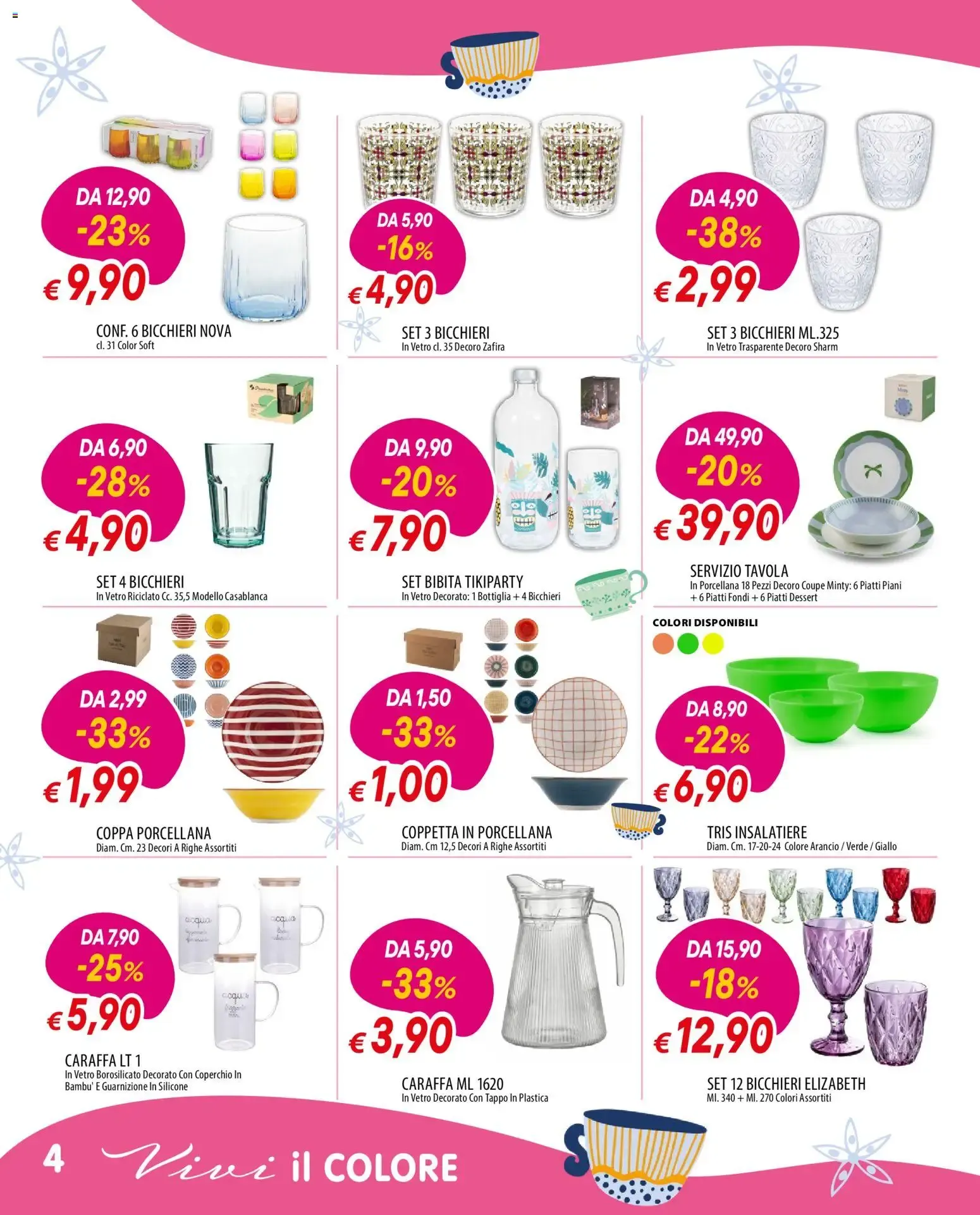 Nuovo Galassia volantino Vivi il Colore dal 11/06/2026 > offerte anteprima 🛍️ da 11 giugno a 5 luglio di 2026 - Pagina del volantino 4