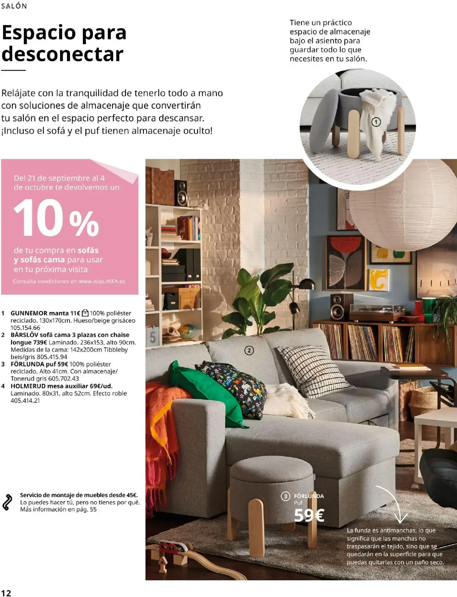 Catálogo de IKEA - Haz espacio para lo que más quieres del 01/09/2026 1 de septiembre al 31 de enero 2027 - Página 12