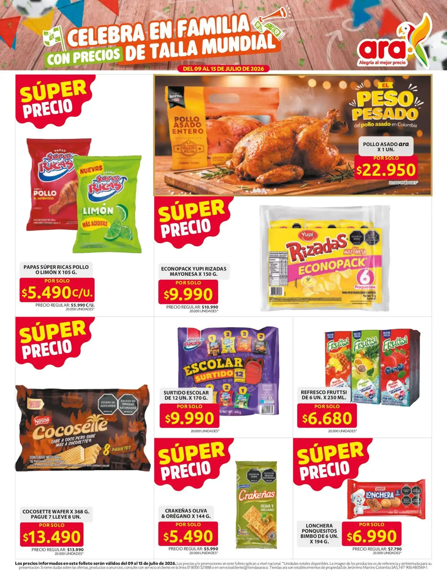 Catalogo de Acompaña cada partido con descuentos de talla mundial 9 de julio al 15 de julio 2026 - Pag 10