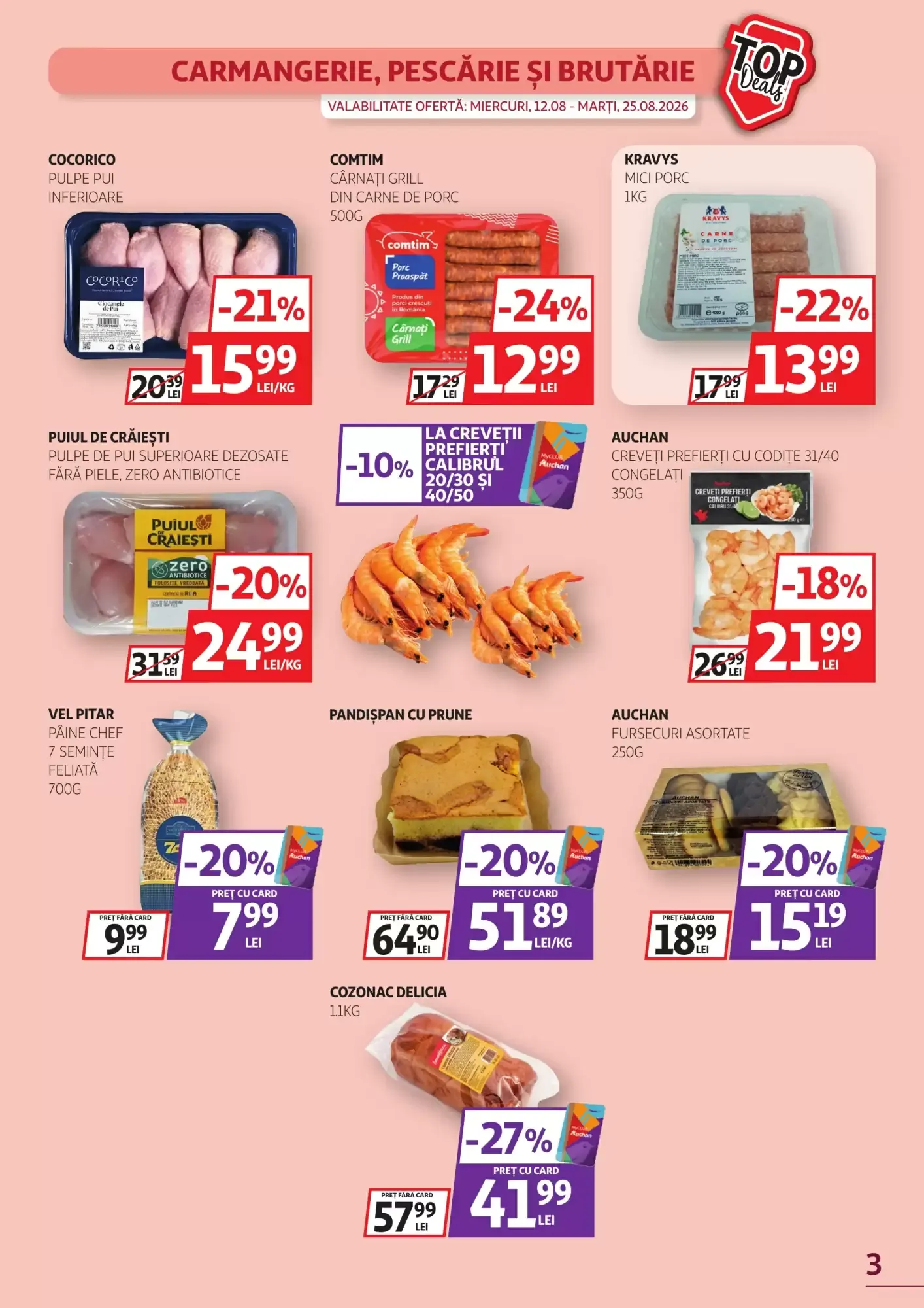 Catalog Noile oferte miercuri, 12.08 - marți, 25.08.2026 de la 12 august până la 25 august 2026 - Revista Pagina 3