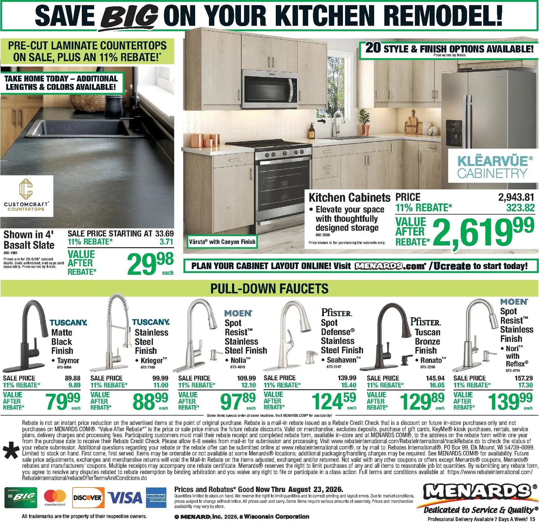 Weekly ad 11% REBATE ON EVERYTHING! from August 13 to August 23 2026 - Page 19