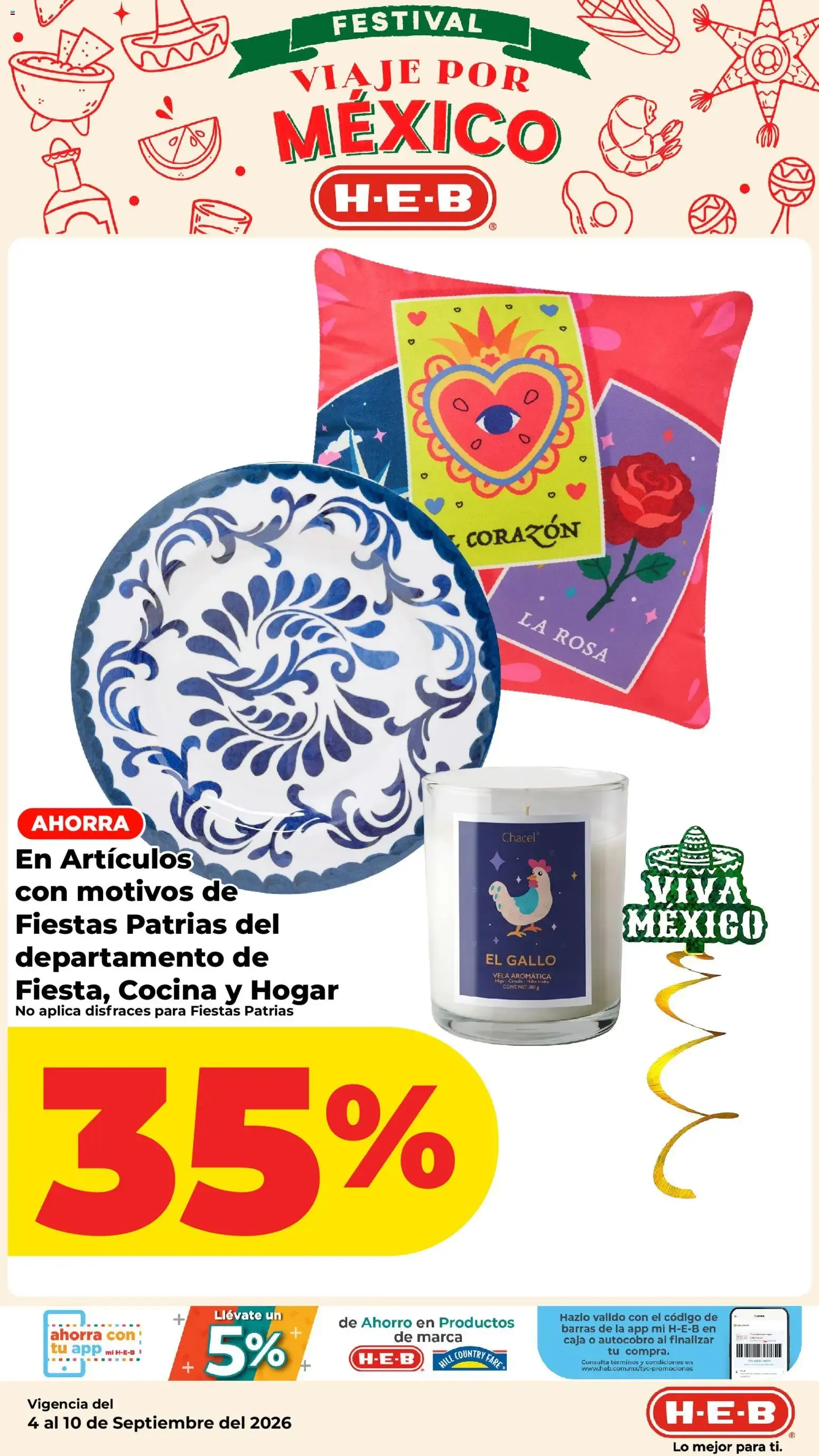 Catálogo de H-E-B: Los precios hoy están bajos y mañana también 4 de septiembre al 7 de septiembre 2026 - Pagina 14