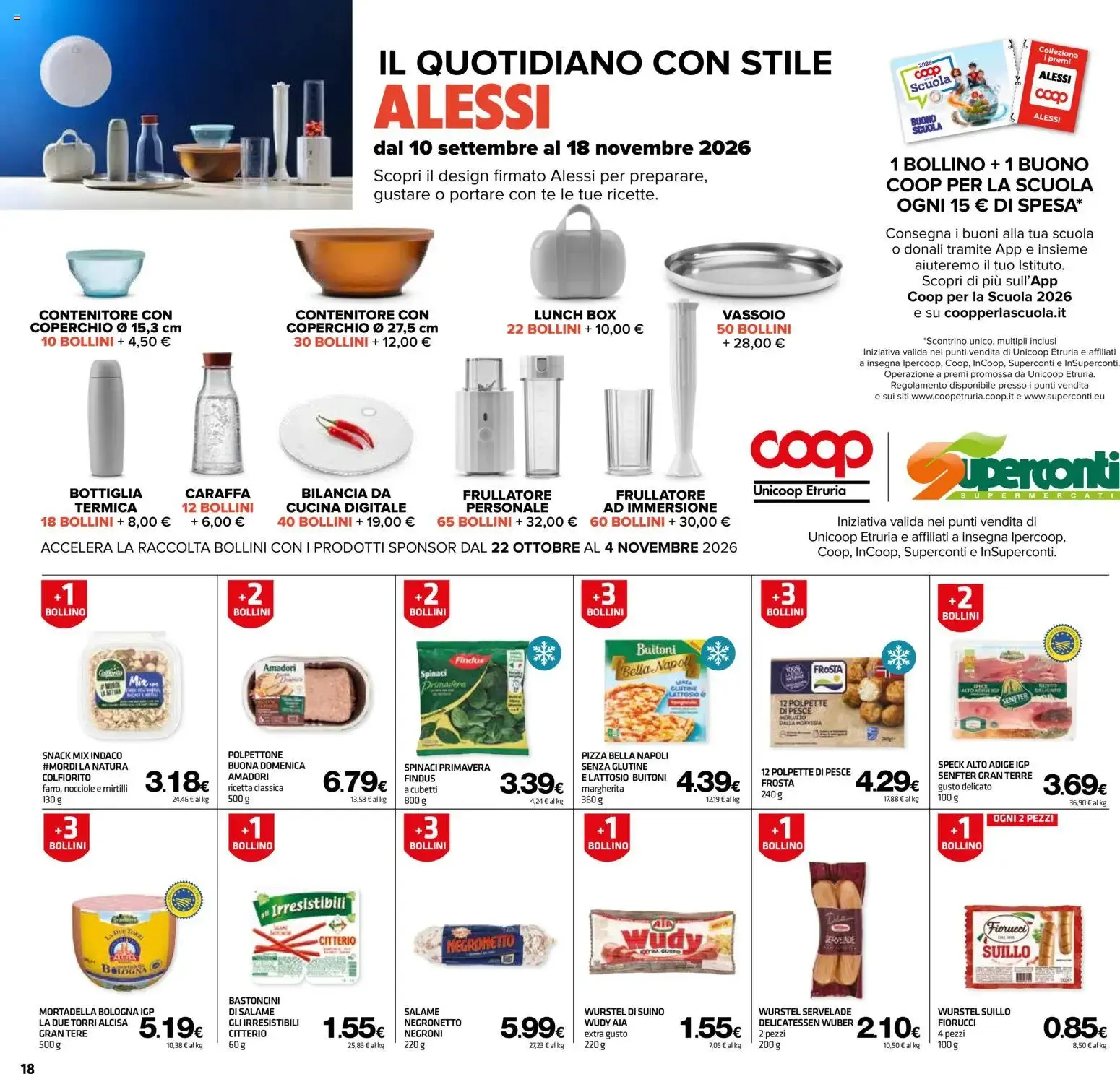I FRESCHI TI PREMIANO con buoni da 5€! da 22 ottobre a 4 novembre di 2026 - Pagina del volantino 18