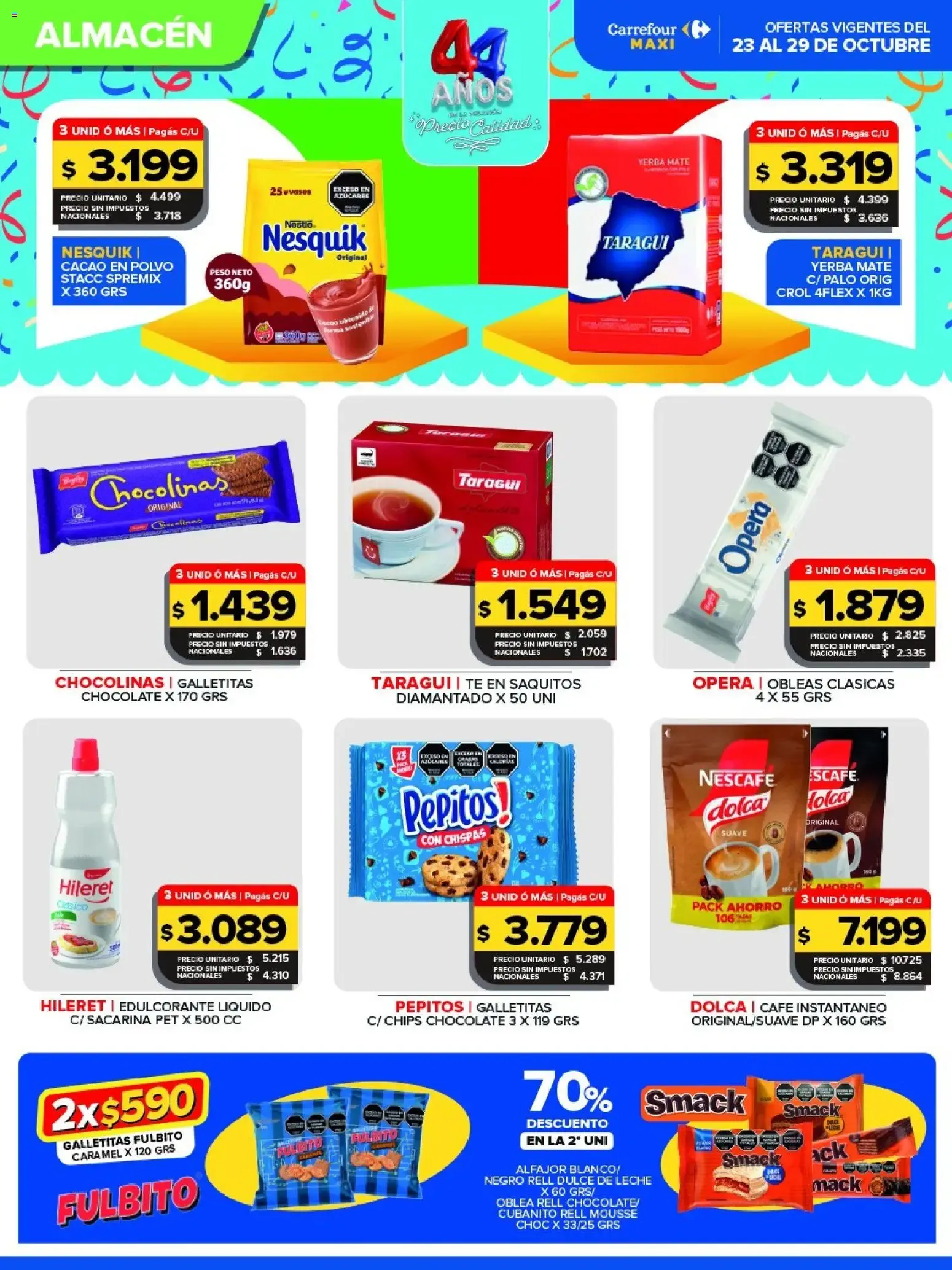 Ofertas de Carrefour Maxi catálogo del 23/10/2026 - 29/10/2026 23 de octubre al 29 de octubre 2026 - Página 8 del catálogo