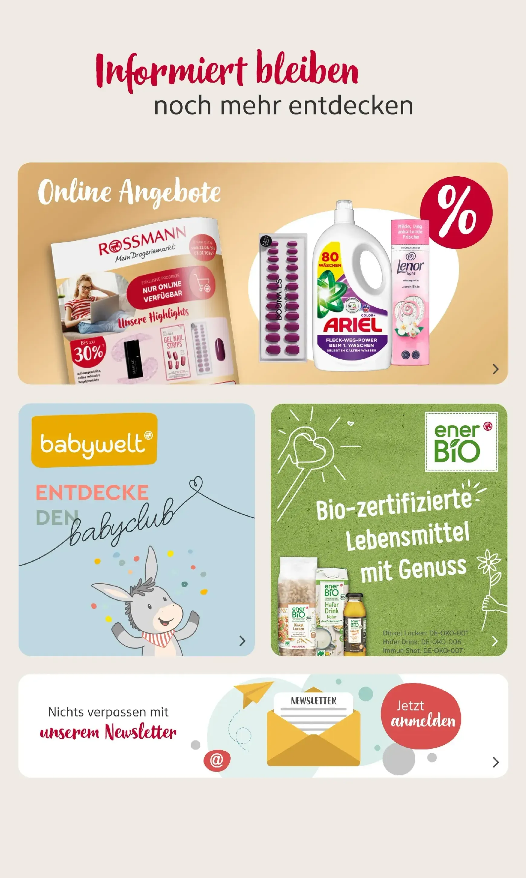 ROSSMANN Prospekt – von Montag 22.06.2026 bis Freitag 26.06.2026 von 22. Juni bis 26. Juni 2026 - Prospekt seite 23