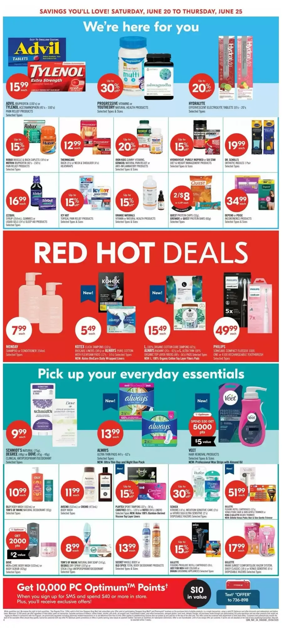 Shoppers Drug Mart - Red Hot Deals from June 20 to June 25 2026 - flyer page 11