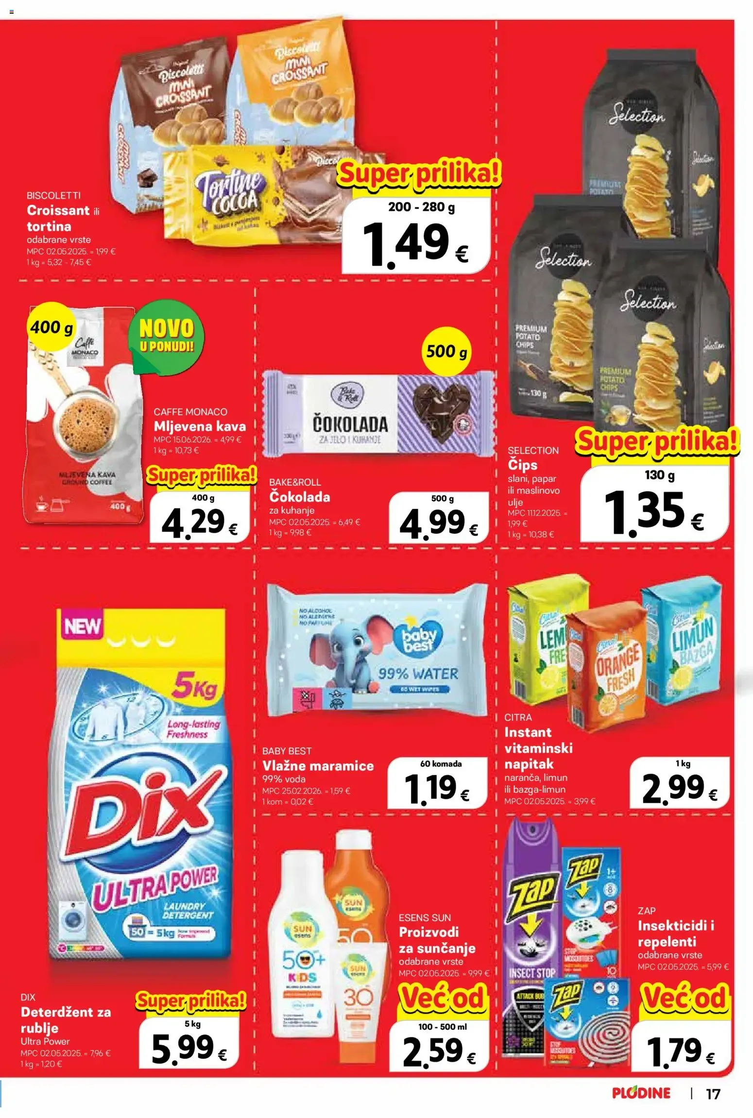 Katalog Plodine Uvijek od akcije od 12. kolovoza do 18. kolovoza 2026. - Pregled Stranica 17