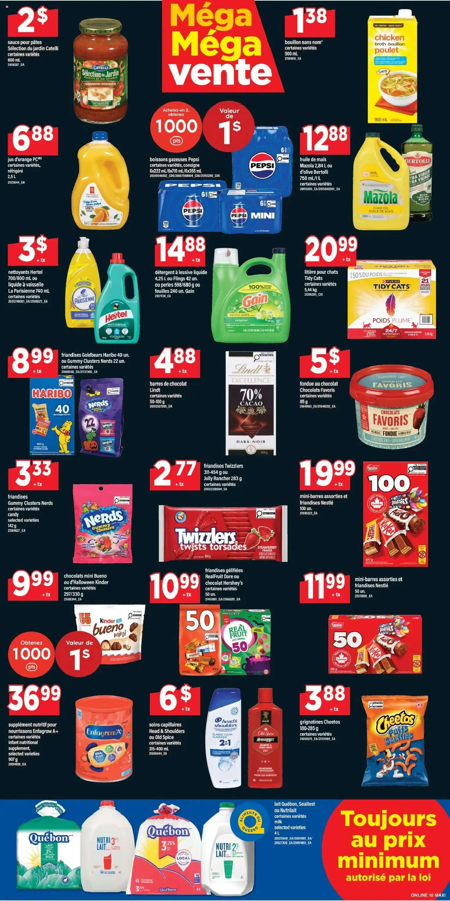 Maxi - Méga Méga vente from September 17 to September 23 2026 - flyer page 9