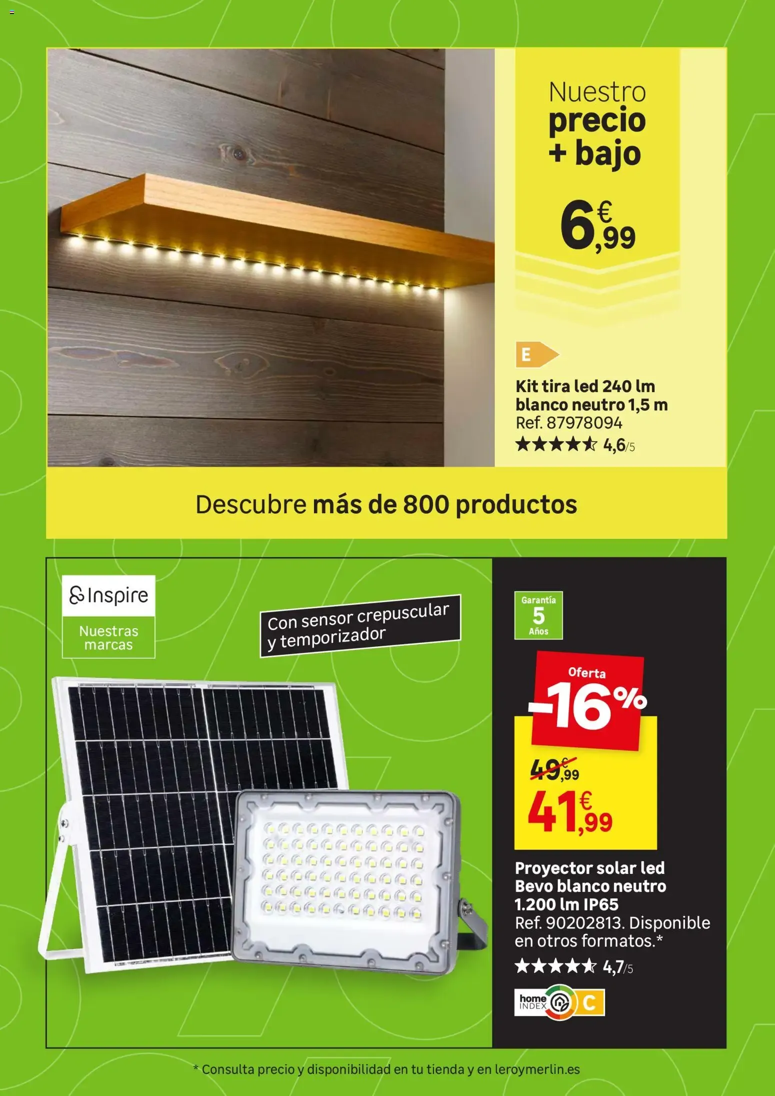 Catálogo de Leroy Merlin BLACK FRIDAY folleto de 20/10/2026 20 de octubre al 16 de noviembre 2026 - Página 62