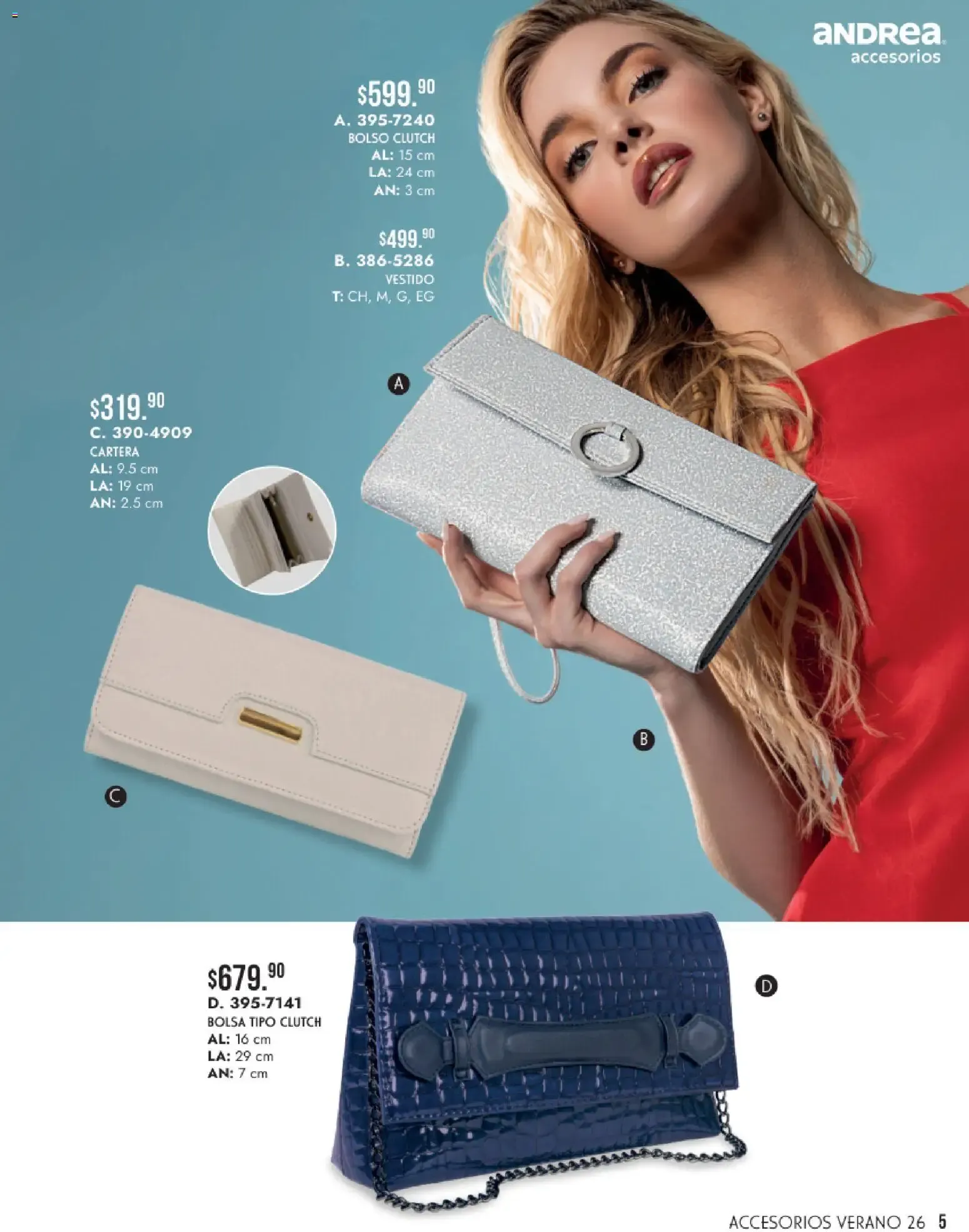 Catálogo de Andrea Verano 26 Accesorios 24 de mayo al 31 de diciembre 2026 - Pagina 5