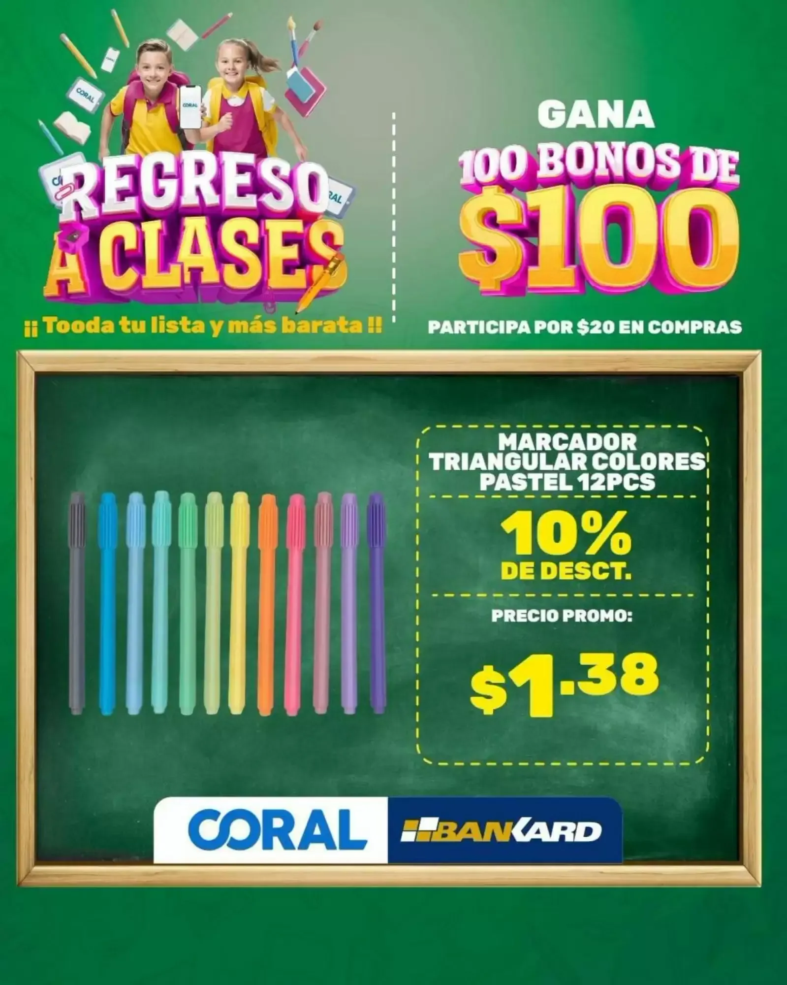 Catalogo de Regreso a Clases Coral 12 de septiembre al 27 de septiembre 2026 - Pag 1