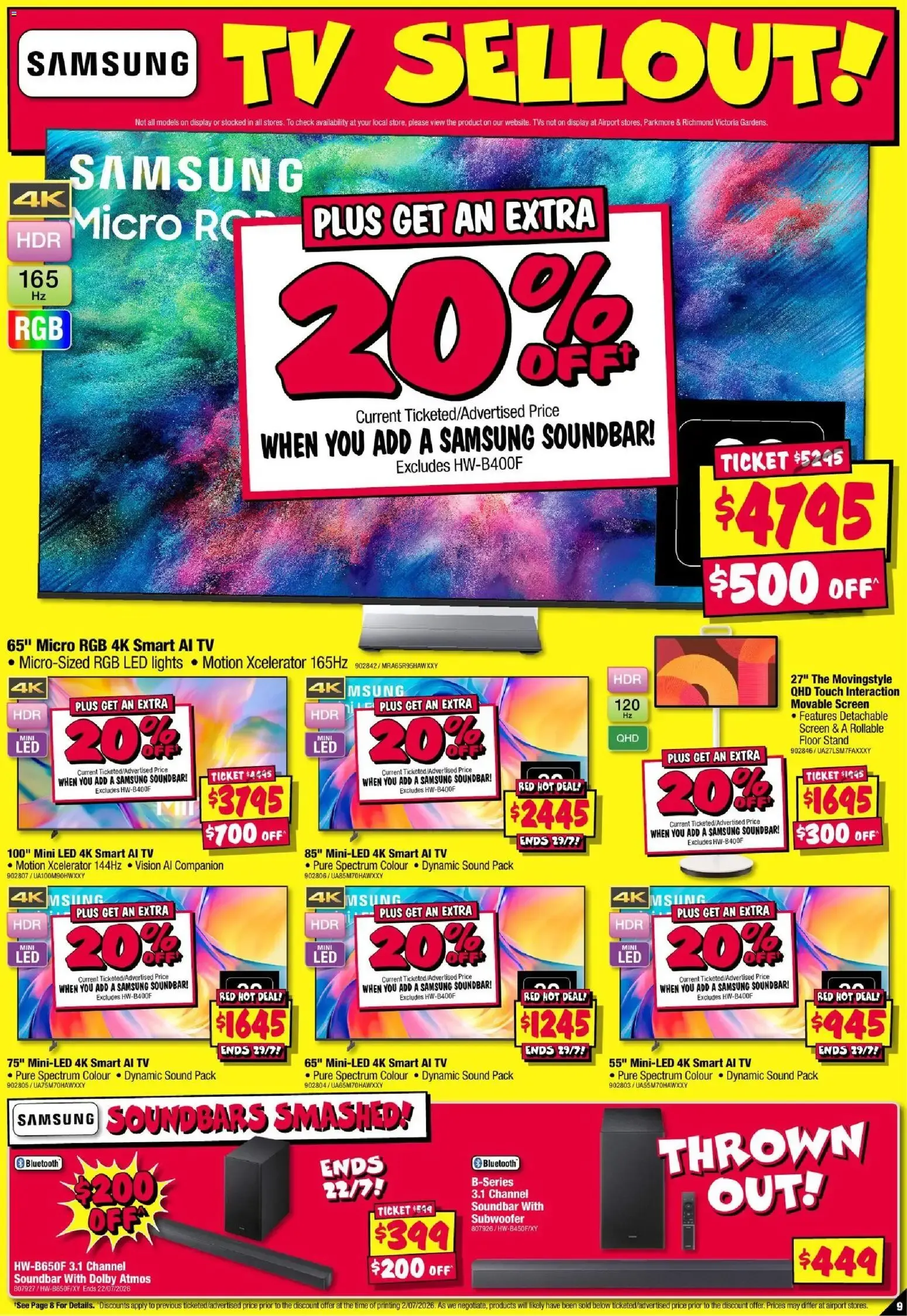 JB HI-FI BIG BRAND SELLOUT! - Catalogue valid from 16 July to 29 July 2026 - page 9