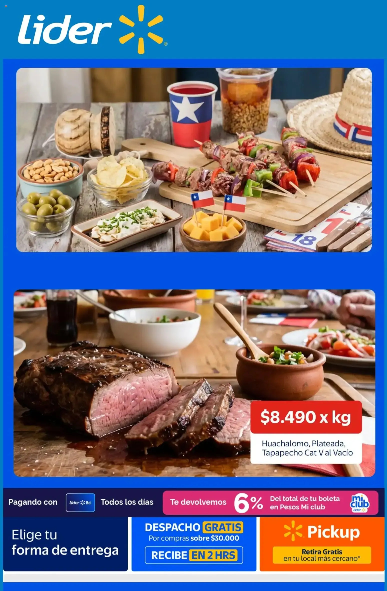 Catálogo de Lider Ofertas » revista válido desde 18.08.2026 18 de agosto al 25 de agosto 2026 - Página 1