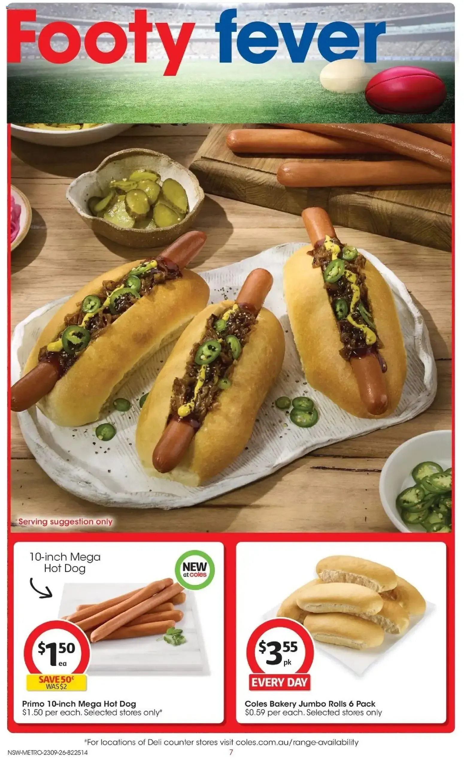 Coles | Footy Fever - Catalogue valid from 23 September to 29 September 2026 - page 7