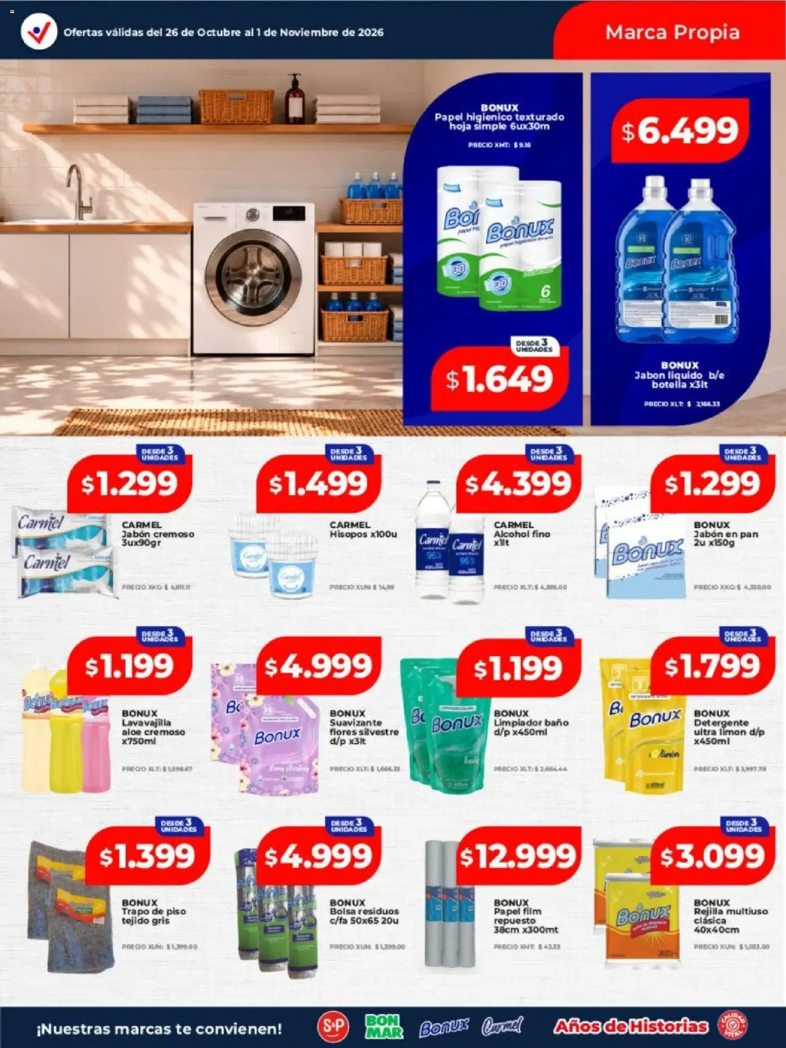 Ofertas de Vital - Especial nuestras marcas || del 26/10/2026 - 01/11/2026 || Catálogo 26 de octubre al 1 de noviembre 2026 - Página 3 del catálogo