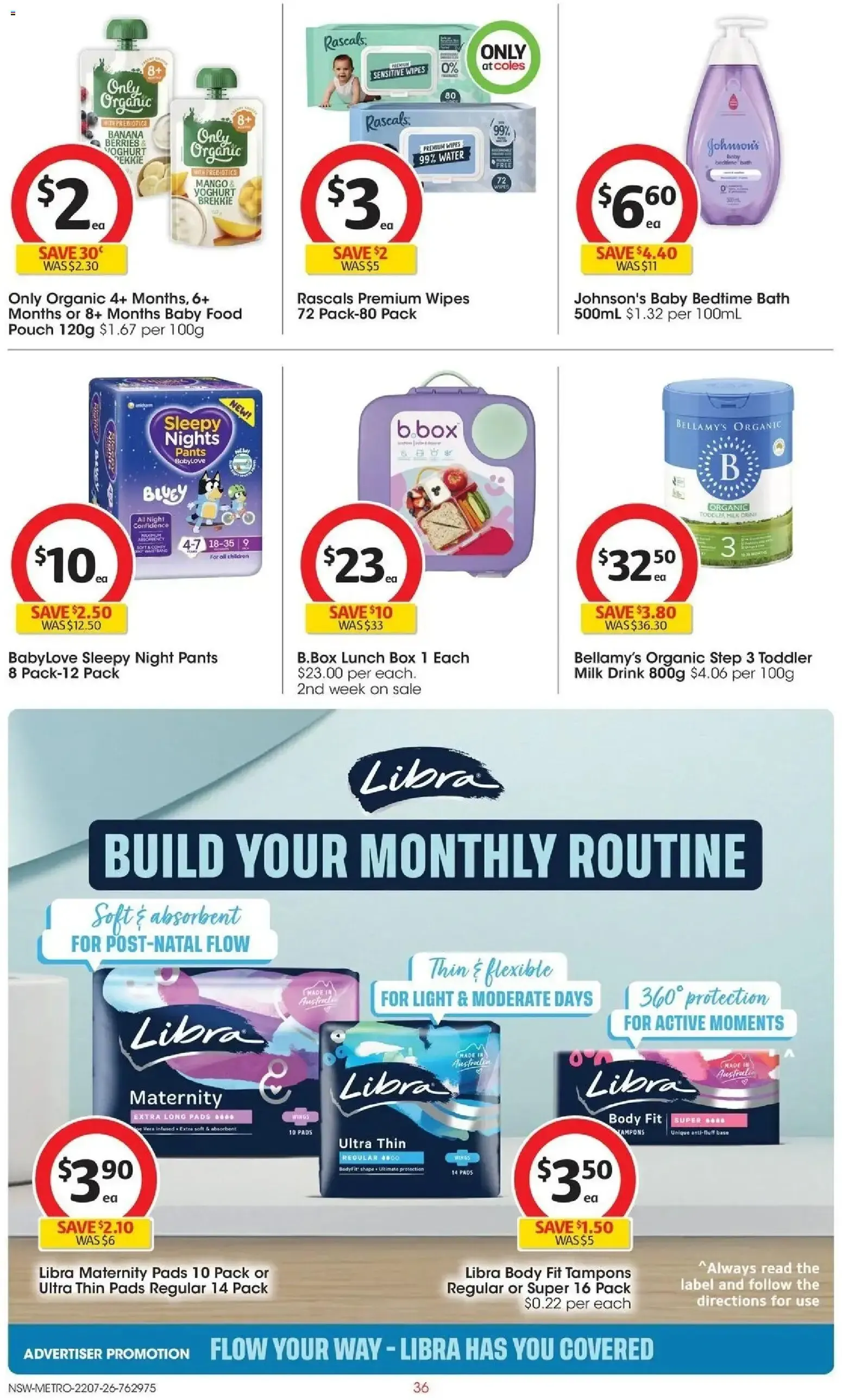 Coles catalogue valid from 22/07/2026 > Online Australia - Catalogue valid from 22 July to 28 July 2026 - page 36