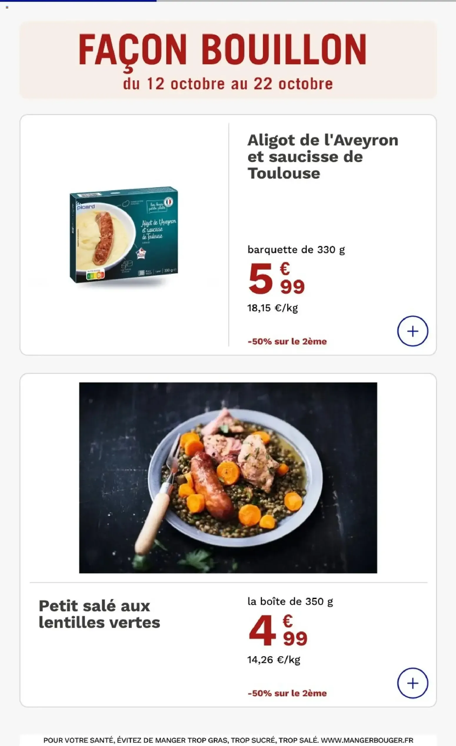 FAÇON- BOUILLON du 12 octobre au 1 novembre 2026 - Catalogue page 8