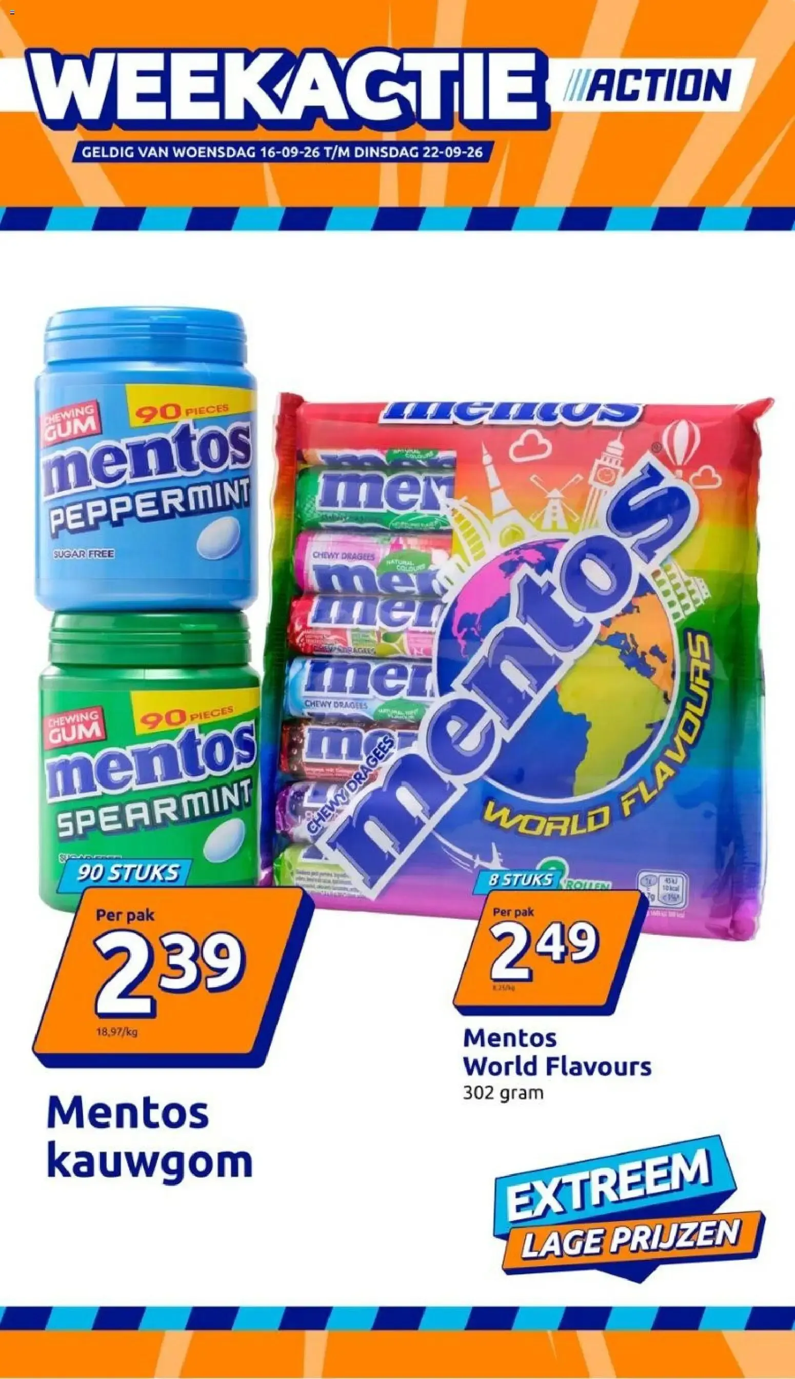 WEEKACTIE ACTION van 16 september tot 22 september 2026 - Folder pagina 1