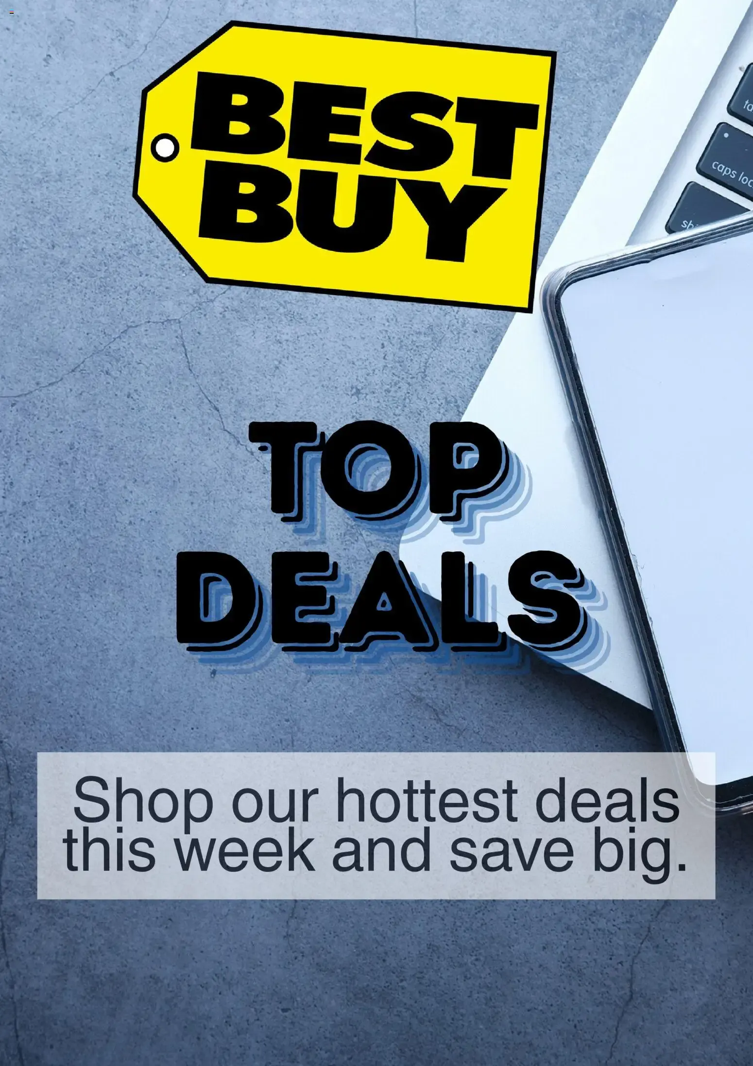 Best Buy Top Deals from August 17 to August 23 2026 - flyer page 1