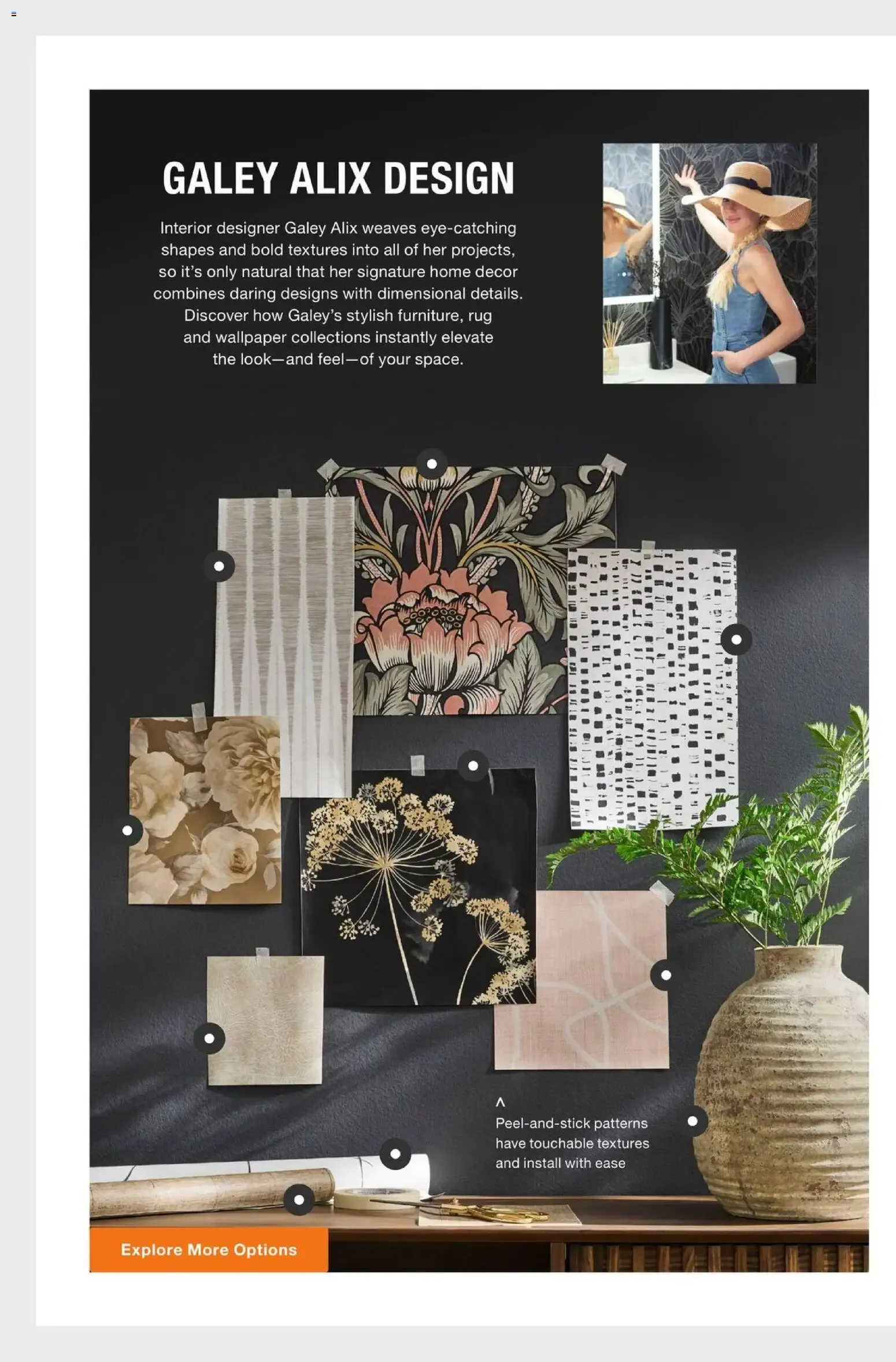Weekly promotion Home Depot: Beautifully Livable - Hasta 30% OFF en muebles y decoración spanning from August 20 to September 7 2026 - Page 36 for Catalogue 365