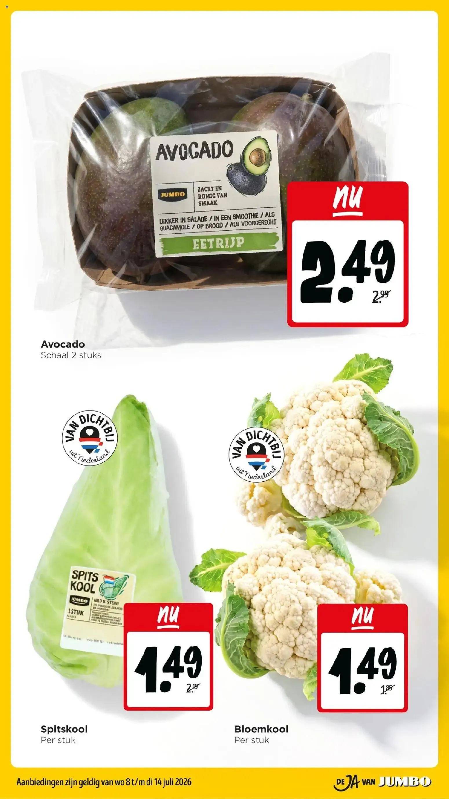Jumbo: Campina Langlekker 2+3 GRATIS - Nóg meer voorraad pakken van 8 juli tot 14 juli 2026 - Folder pagina 5