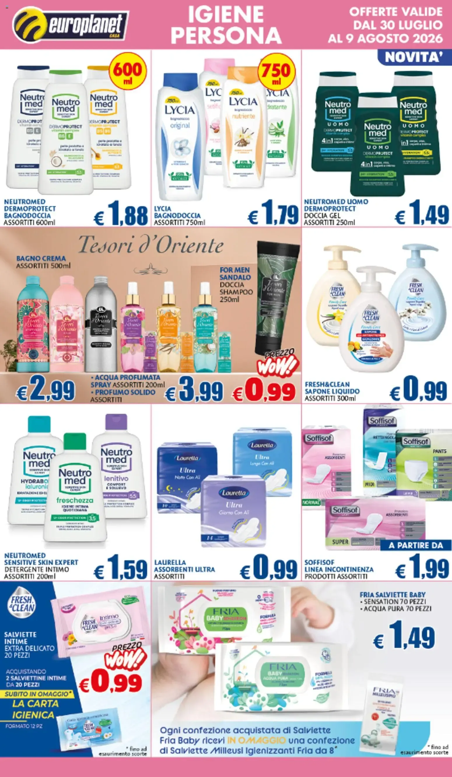 Nuovo Europlanet Casa volantino dal 30/07/2026 > offerte anteprima 🛍️ da 30 luglio a 9 agosto di 2026 - Pagina del volantino 3