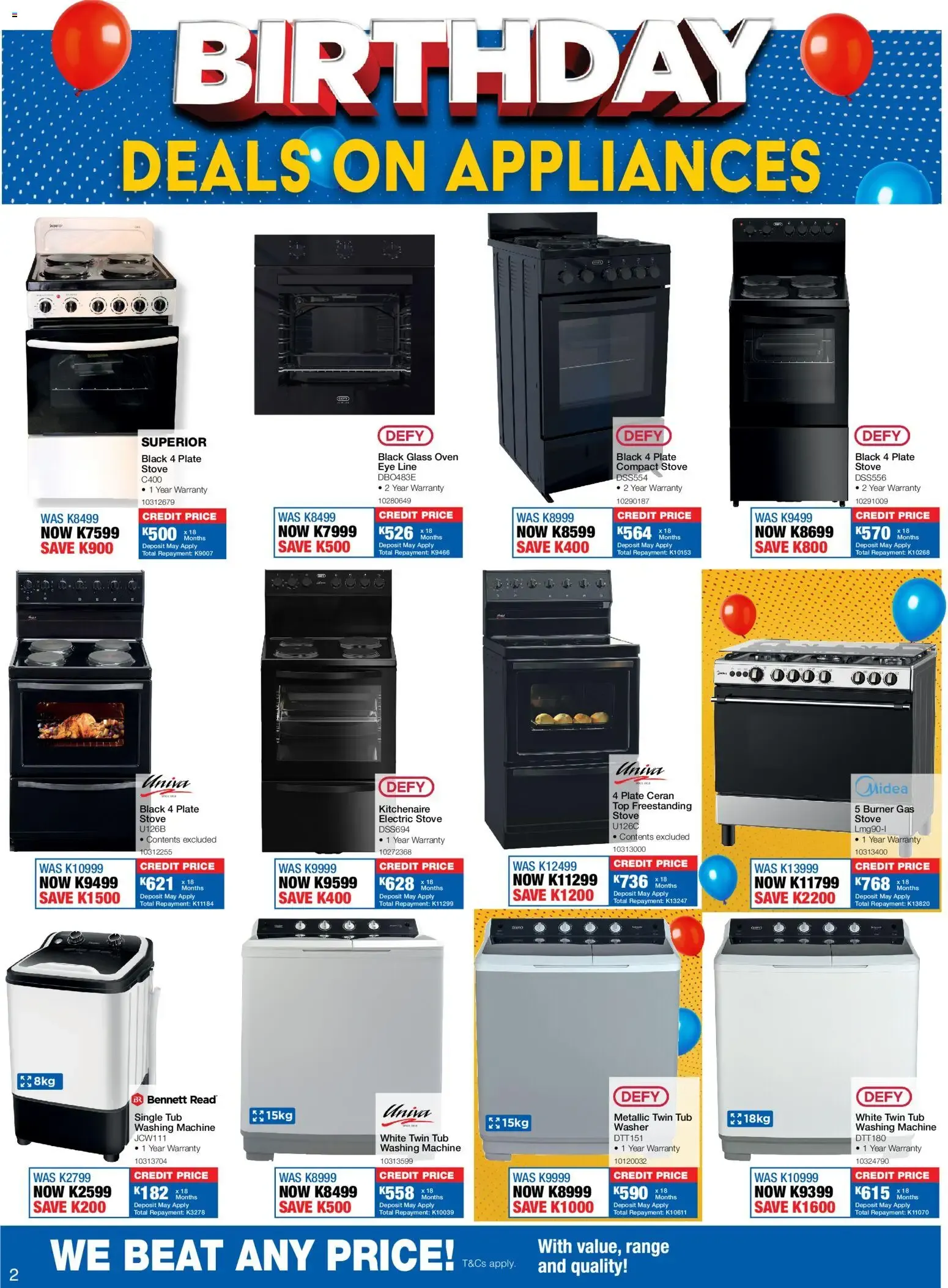 BIRTHDAY SALE from 15 June to 12 July 2026 - Catalogue Page 2