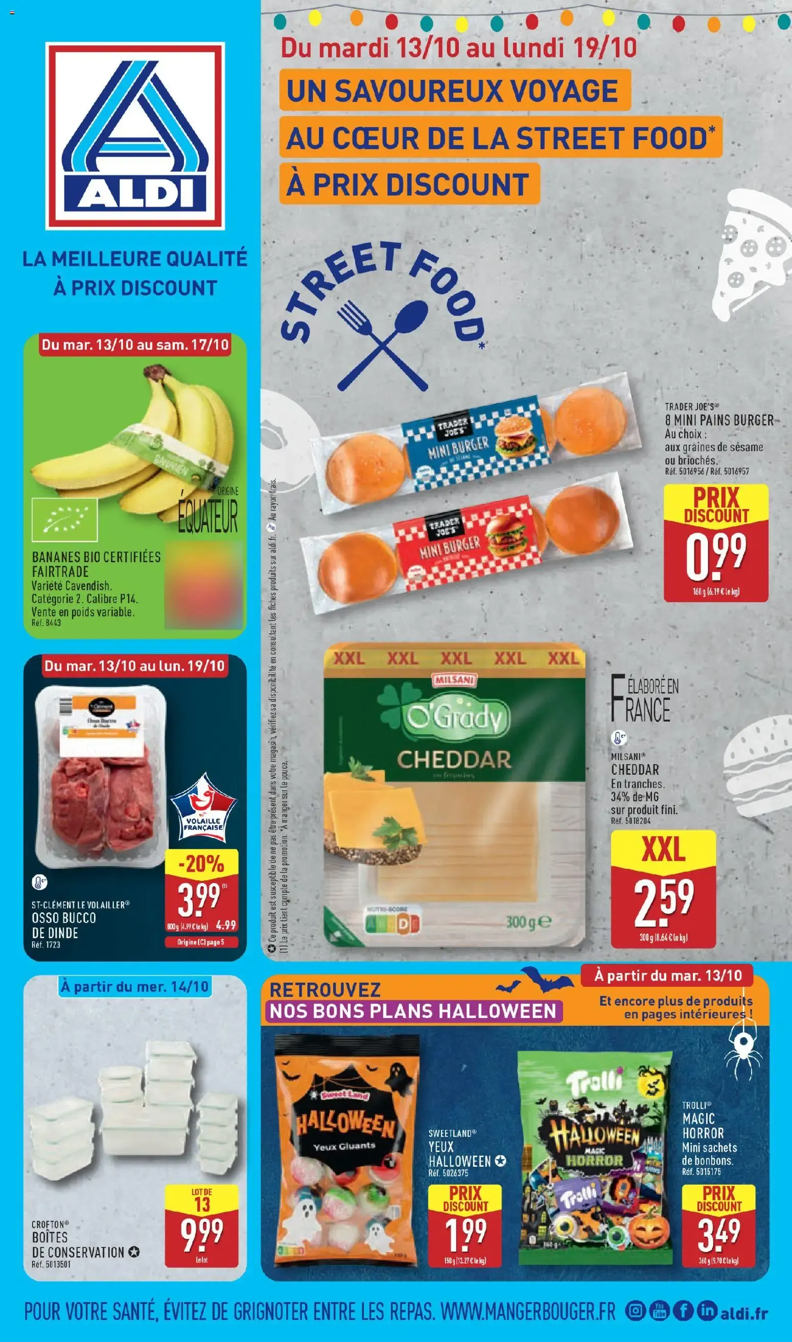UN SAVOUREUX VOYAGE AU CŒUR DE LA STREET FOOD* À PRIX DISCOUNT du 13 octobre au 19 octobre 2026 - Catalogue page 1