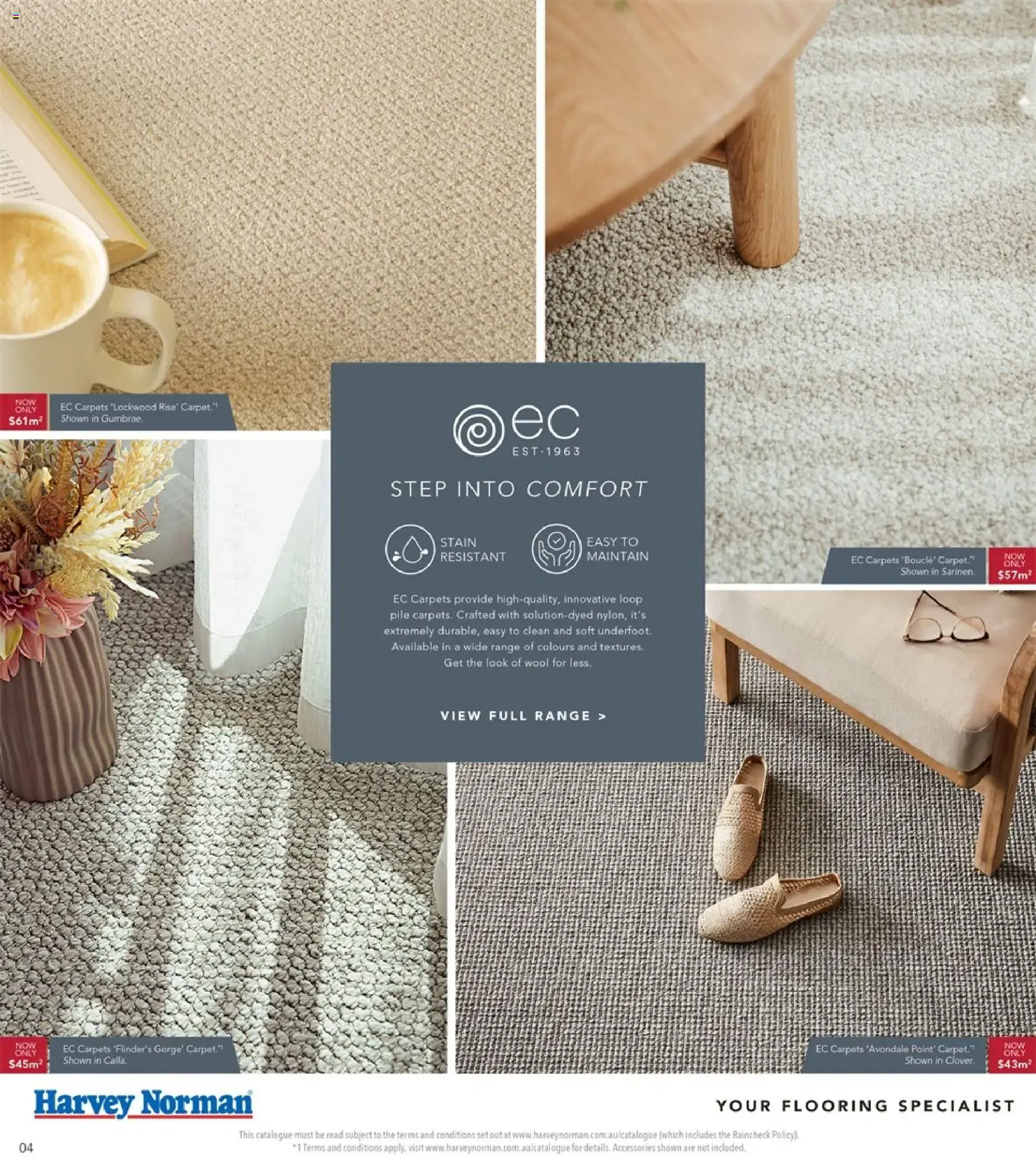 Harvey Norman Carpet & Flooring Specialist - Up to 20% Off All Carpet Ranges - Catalogue valid from 1 October to 26 October 2026 - page 4