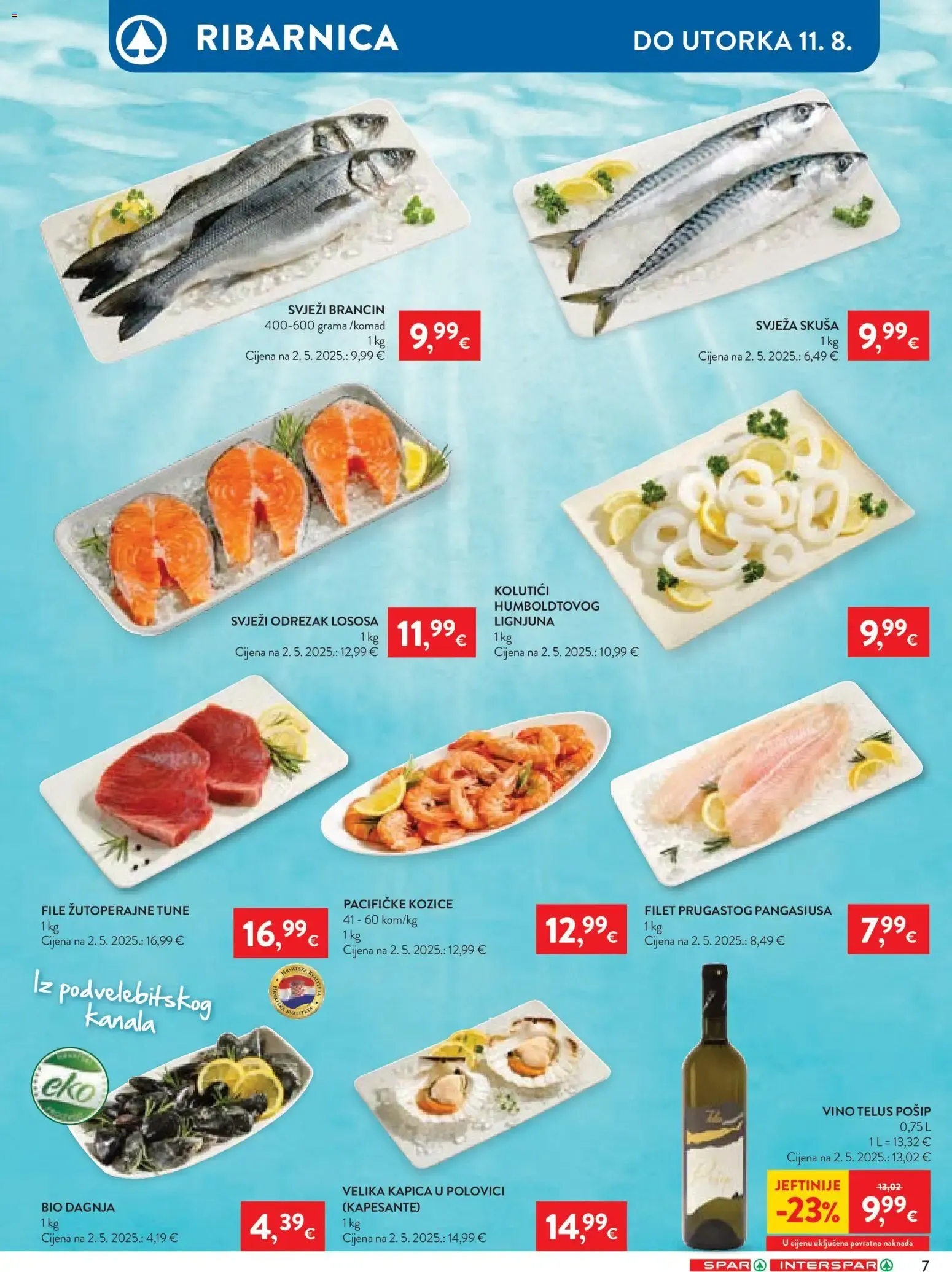 Katalog Tvoje Ljeto, Naša Strast: Tjedan Grilla (Spar Interspar) od 6. kolovoza do 11. kolovoza 2026. - Pregled Stranica 7