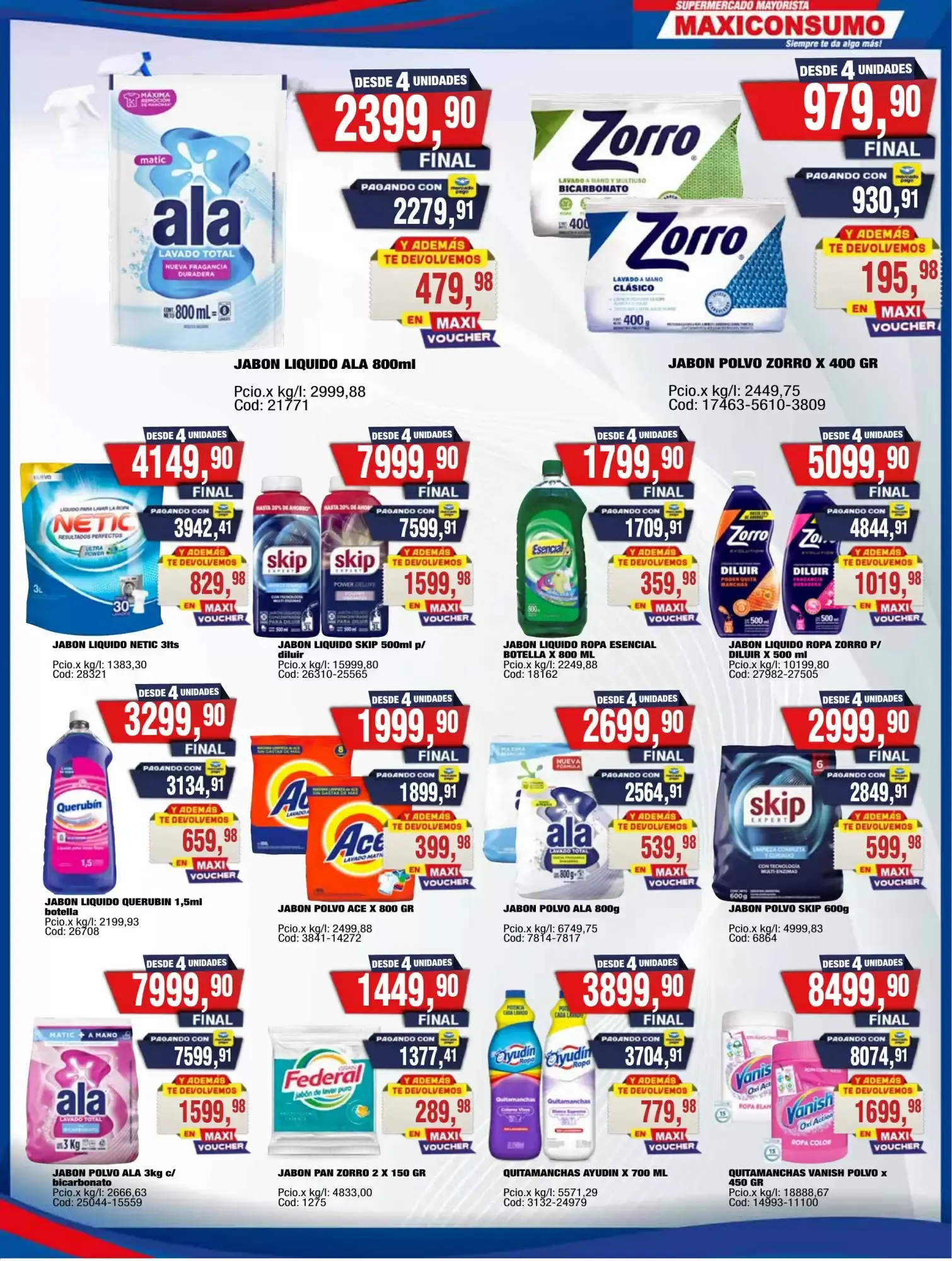 Ofertas de Maxiconsumo 17 de agosto al 23 de agosto 2026 - Página 23 del catálogo