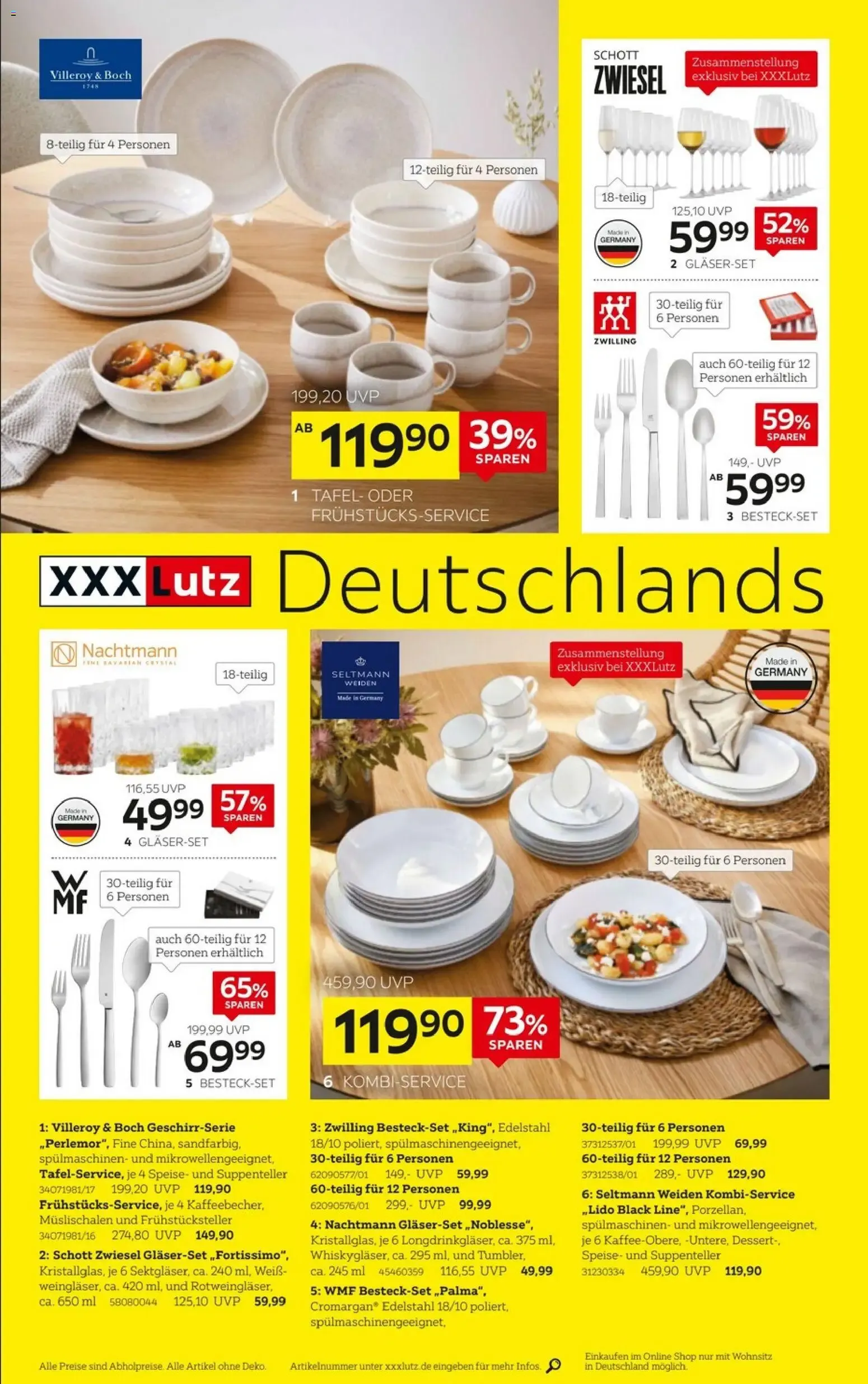 XXXLutz Deutschlands größter SSV von 27. Juni bis 12. Juli 2026 - Prospekt seite 6
