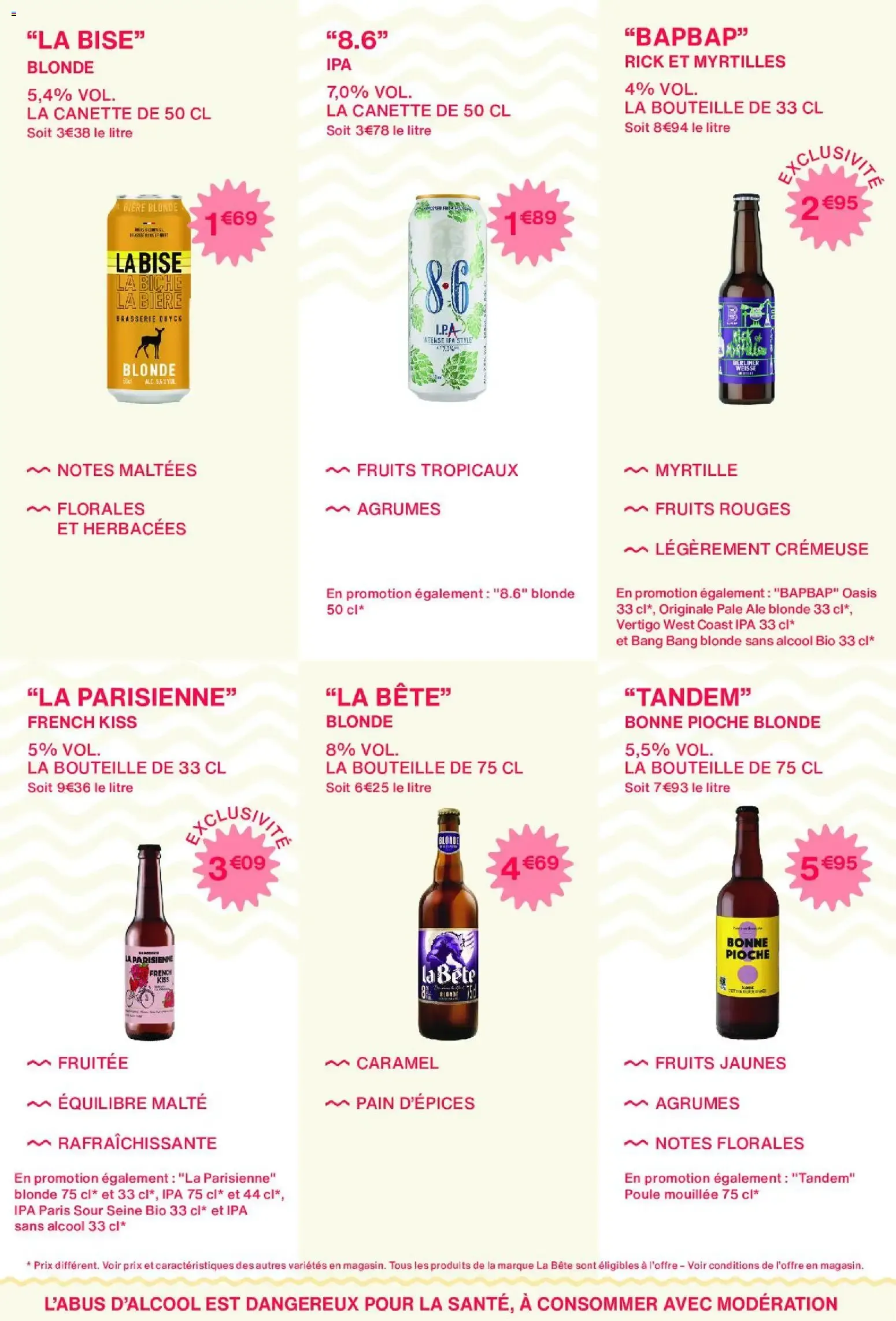 Monoprix - 30% de remise immédiate sur les bières du 15 juin au 5 juillet 2026 - Catalogue page 4