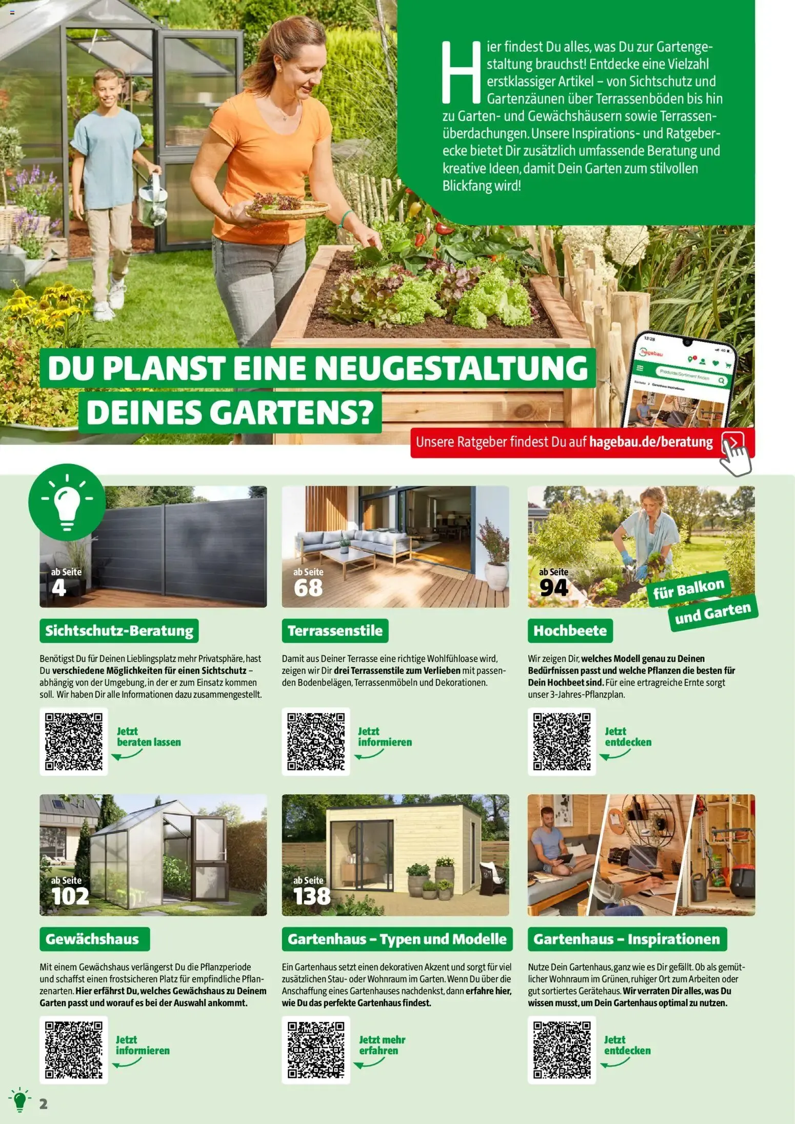 Hagebau Gartengestaltungsortiment (ab 02.03.2026) zum Blättern von 2. März bis 31. Dezember 2026 - Prospekt seite 2