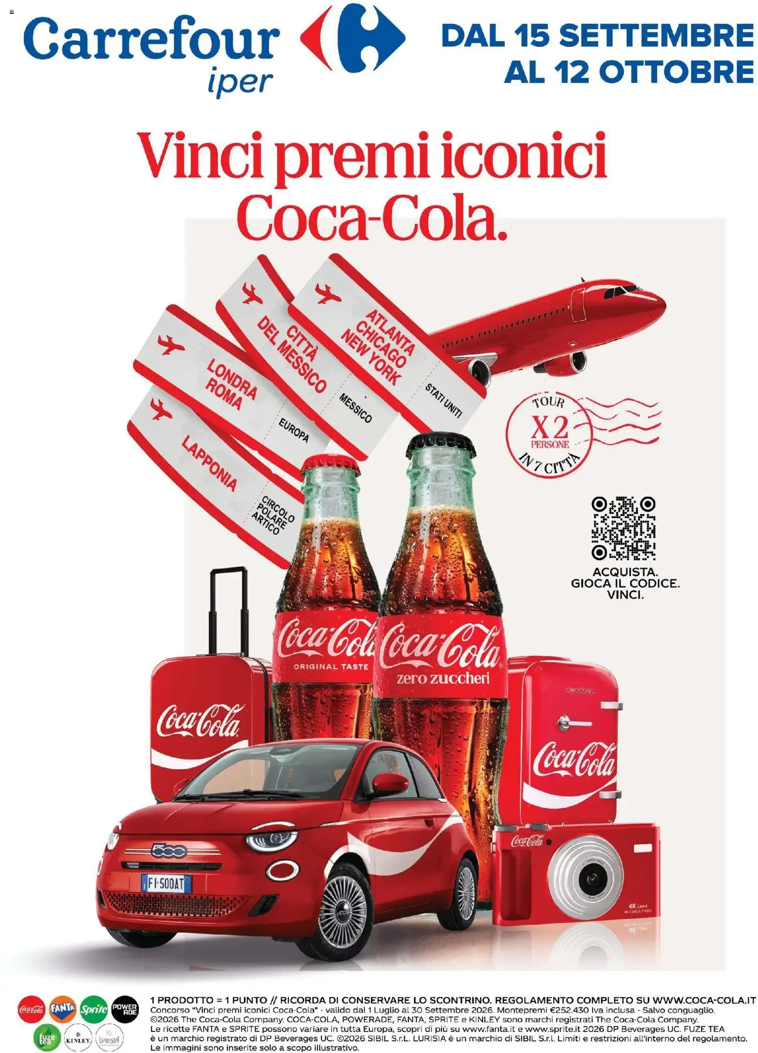 Nuovo Carrefour volantino Iper Speciale Coca-Cola dal 15/09/2026 > offerte anteprima 🛍️ da 15 settembre a 12 ottobre di 2026 - Pagina del volantino 1